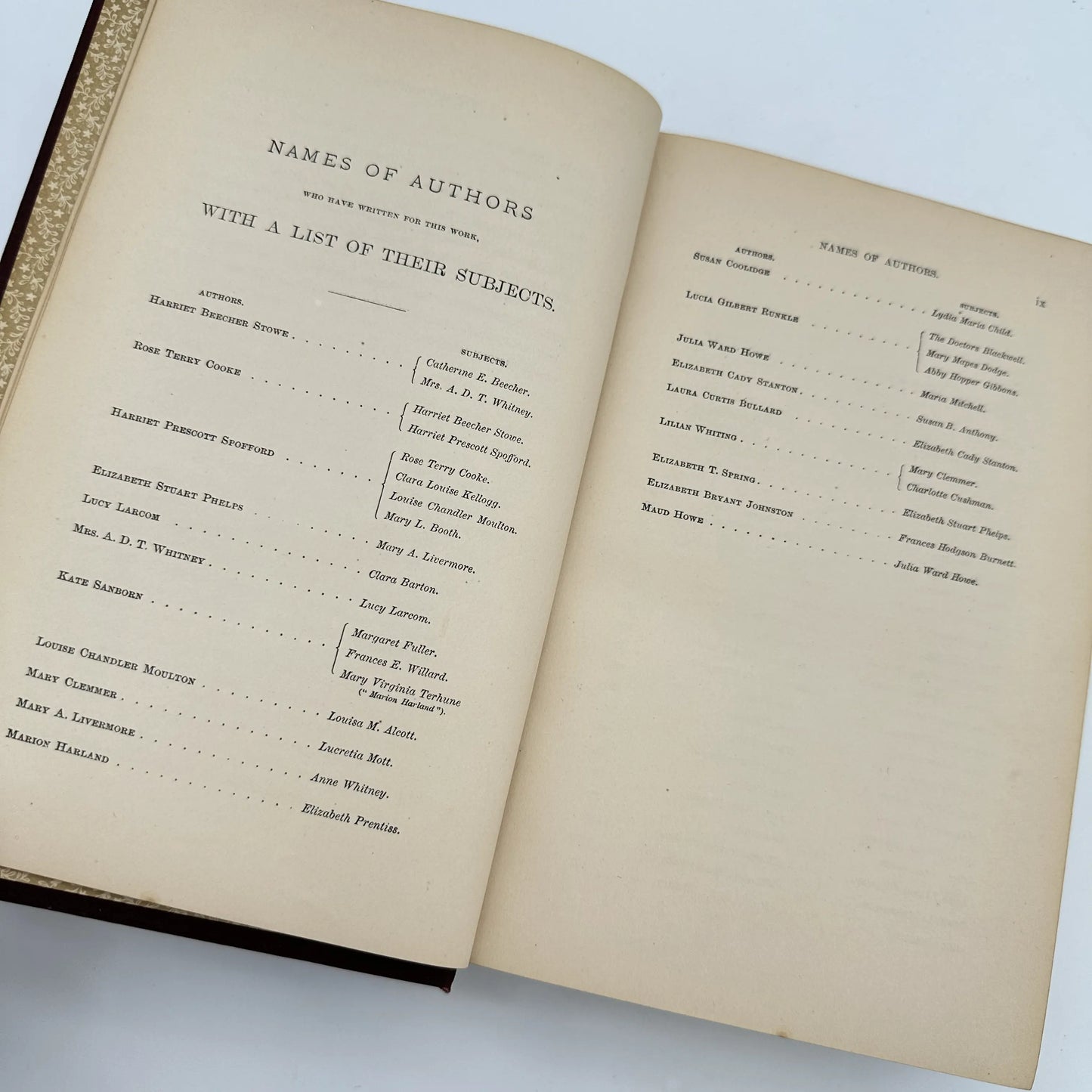 1883 "Our Famous Women: comprising the lives and deeds of American women" — Illustrated book