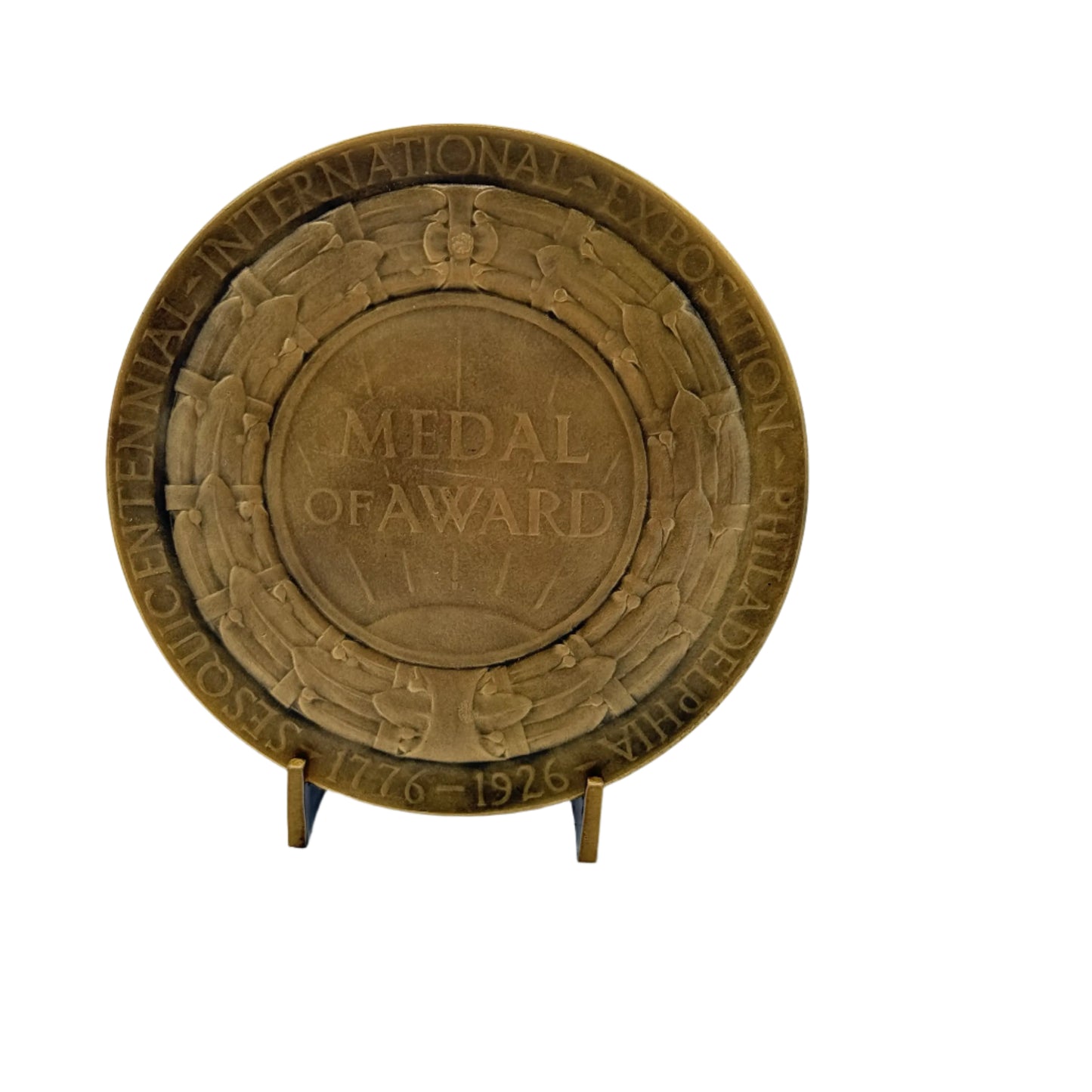 Sesqui-Centennial International Exposition — The Medal of Award — Philadelphia 1926