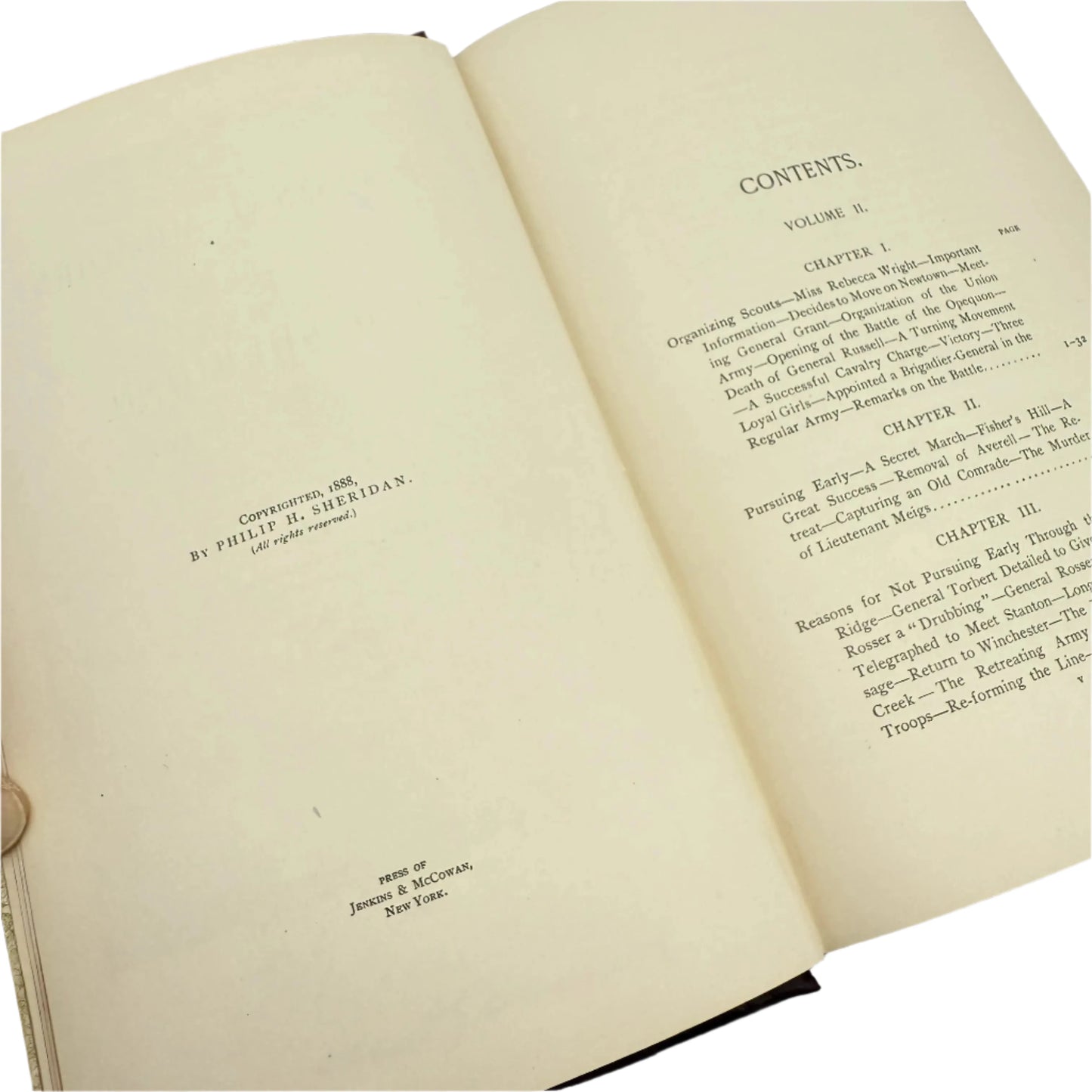 Personal Memoirs of R.H. Sheridan — Two volumes — 1888