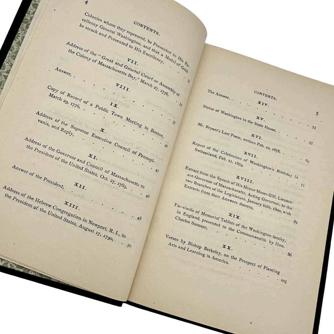 1881 "A Poetical Epistle to His Excellency George Washington, Esq" by Charles Henry Wharton