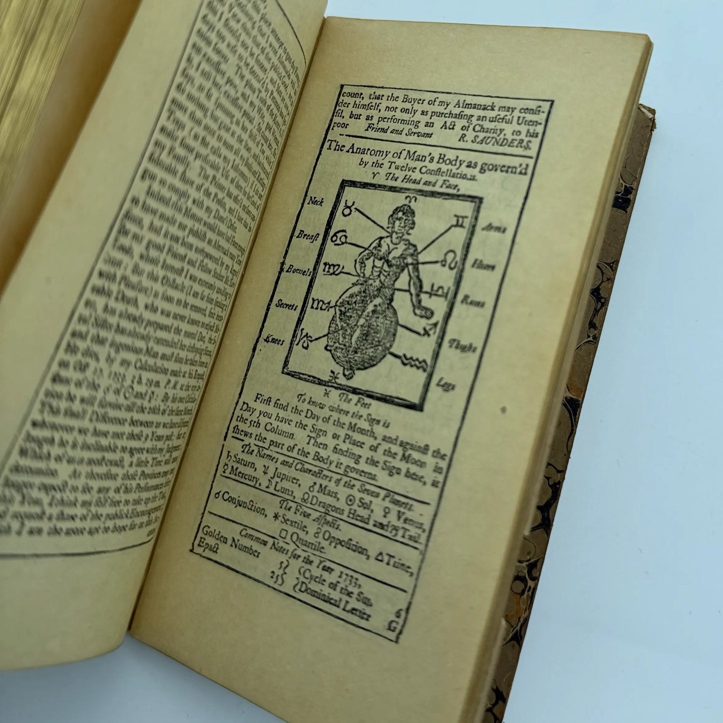 "Poor Richard's Almanack" — Reduced size version printed in 1898 by The Century Co.