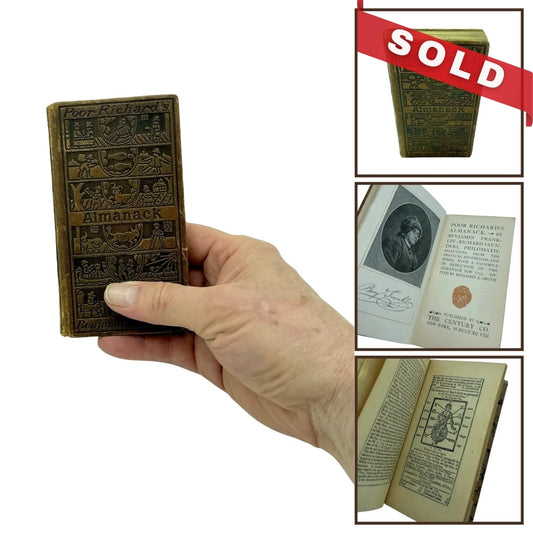 "Poor Richard's Almanack" — Reduced size version printed in 1898 by The Century Co.
