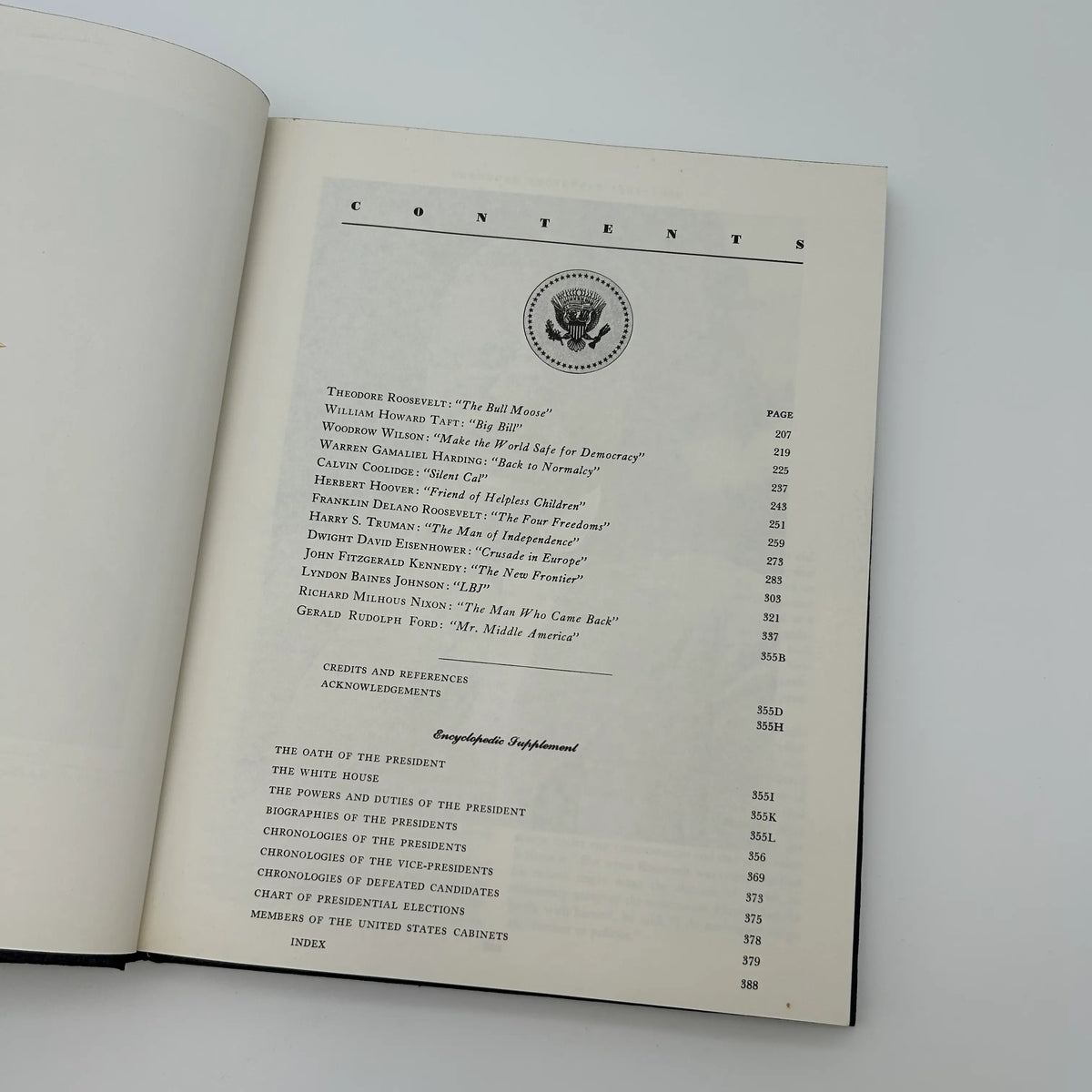 "The Presidents of the United States" by John and Alice Durrant — Two volume set