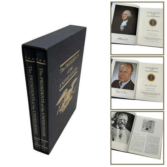 "The Presidents of the United States" by John and Alice Durrant — Two volume set