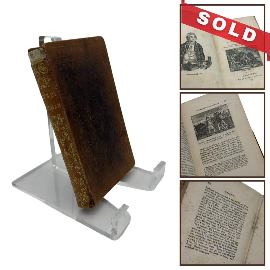 "The Life and Heroic Exploits of Israel Putnam" by Col. David Humphreys — 1847