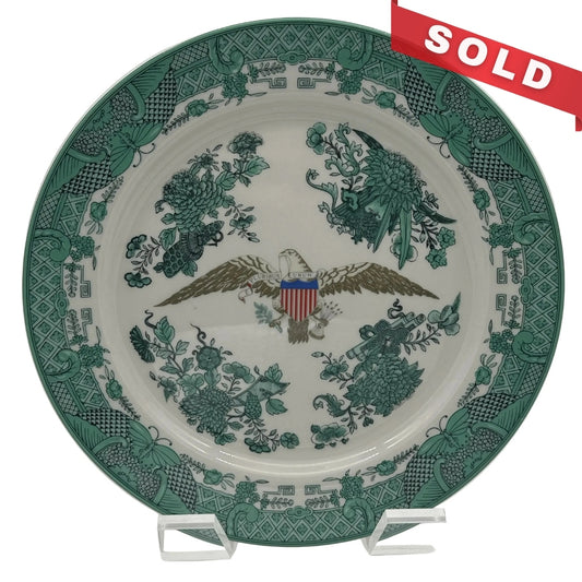 Reagan-Bush Inauguration "Candlelight Dinner" Plate — January 18, 1981