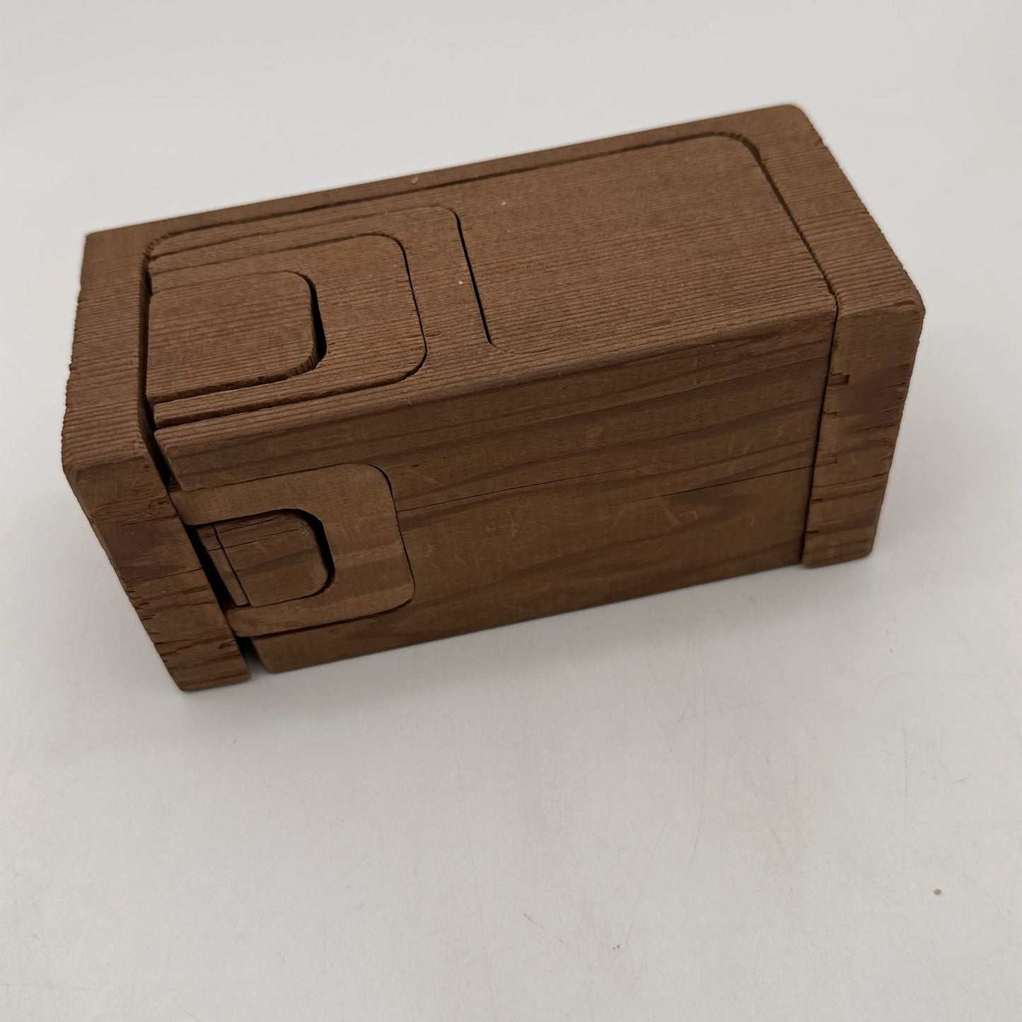 1926 Sesquicentennial Exposition “Tiny Toy” Furniture Puzzle Set made from California Redwood