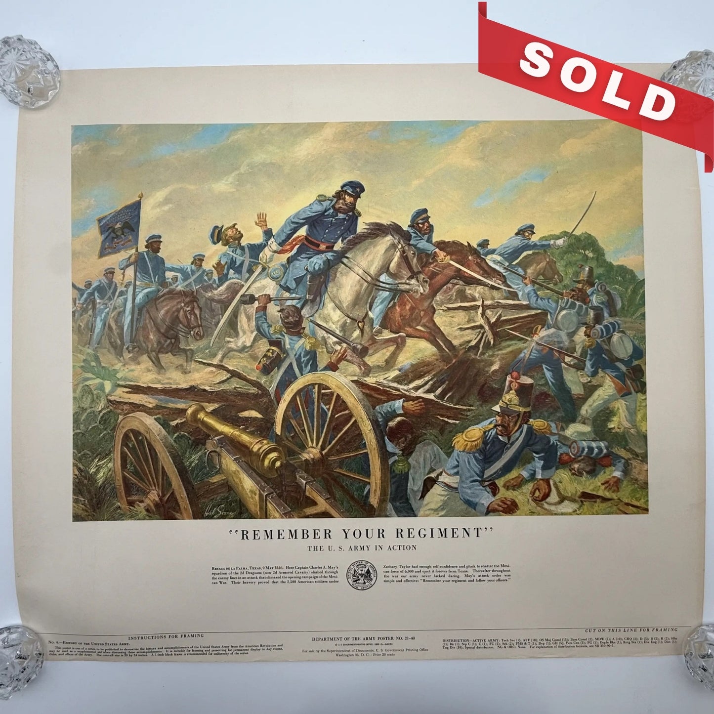 "U.S. Army in Action" Prints