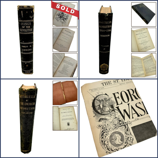 Four publications on the Revolutionary War — Published 1856 - 1923