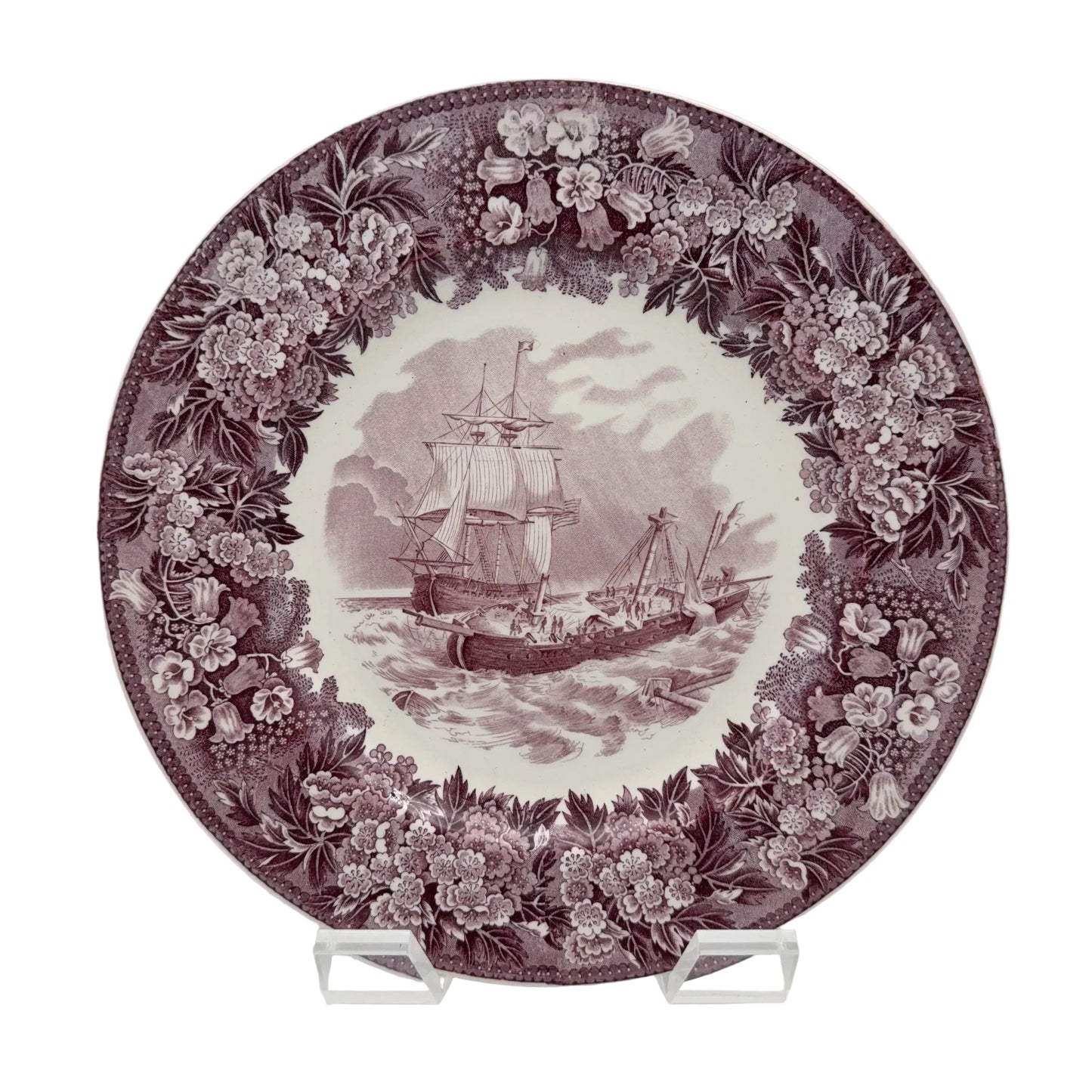 "The Action Between the Constitution and the Guerriere" Wedgwood Plate
