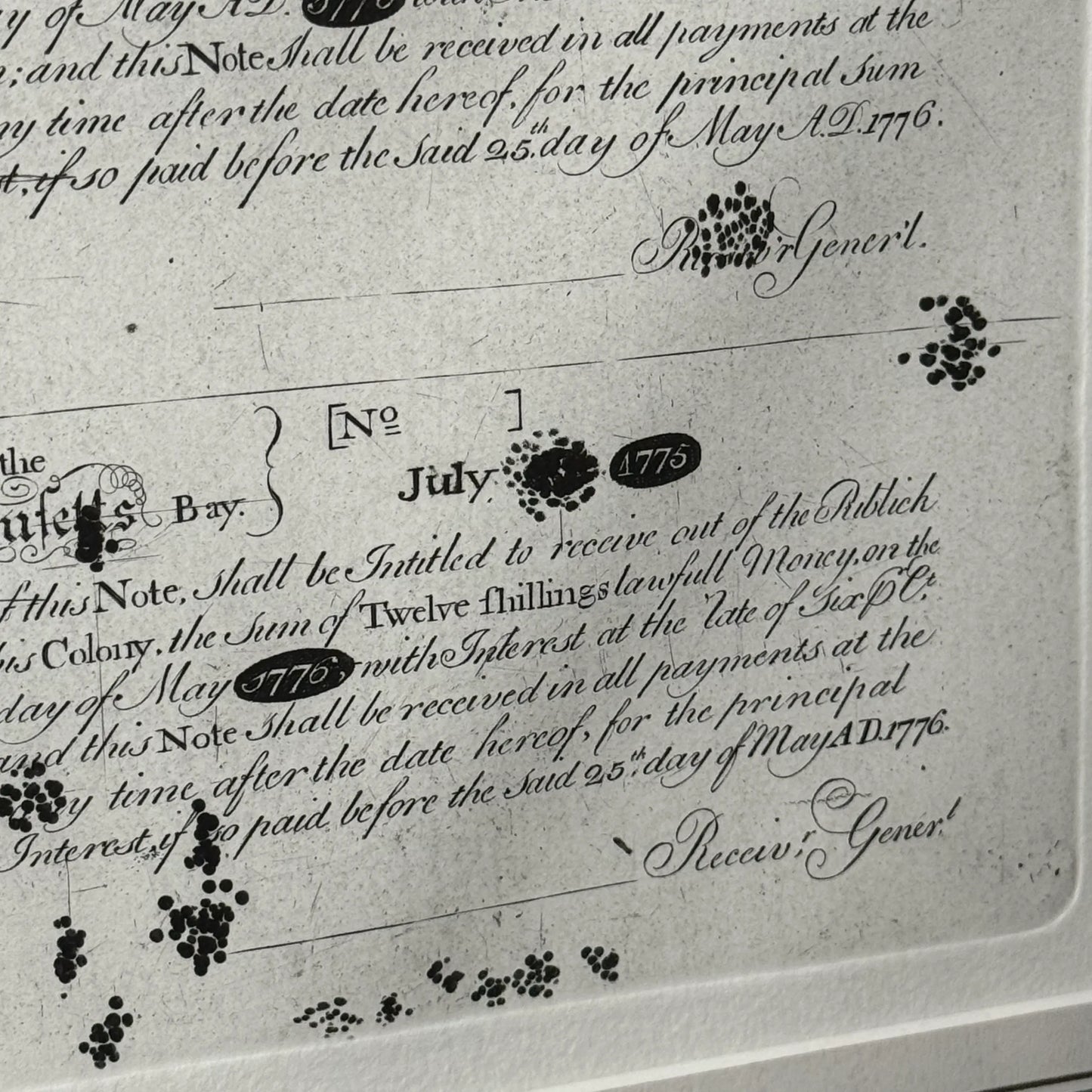 The Paul Revere Portfolio — Framed prints from the original plates — Limited edition — #35