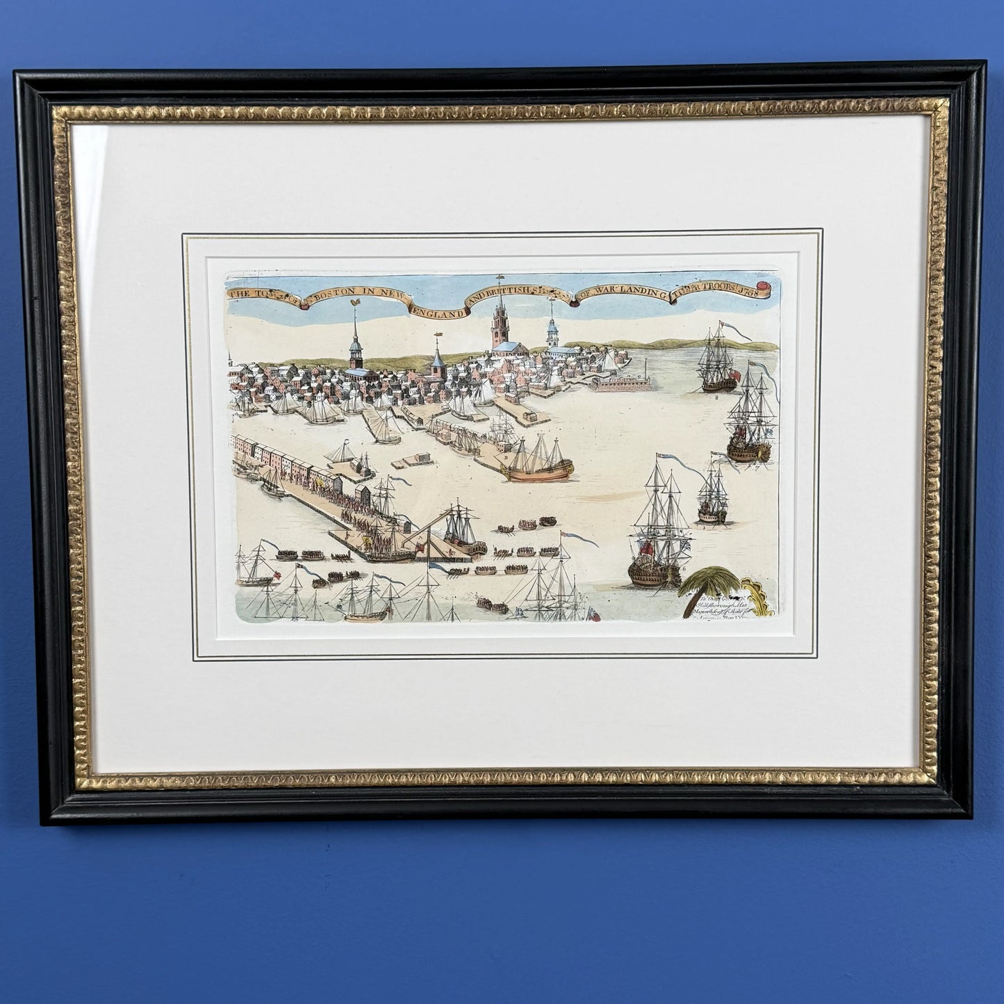 The Paul Revere Portfolio — Framed prints from the original plates — Limited edition — #35