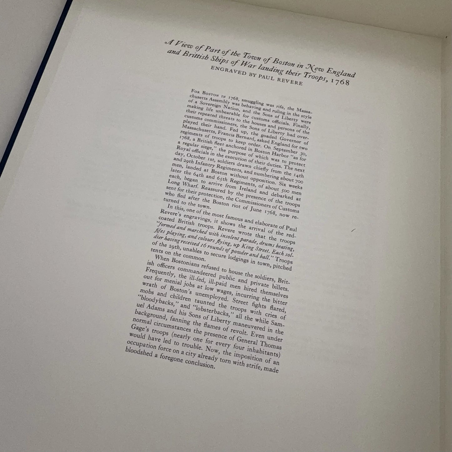 The Paul Revere Portfolio — Framed prints from the original plates — Limited edition — #35