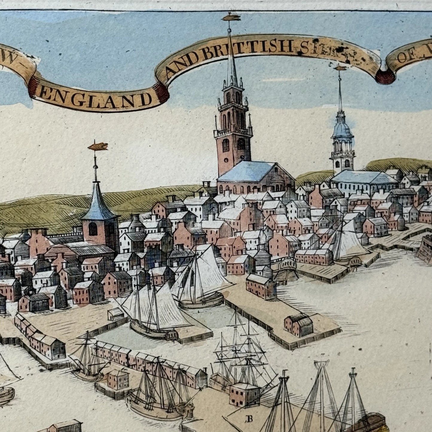 The Paul Revere Portfolio — Framed prints from the original plates — Limited edition — #35