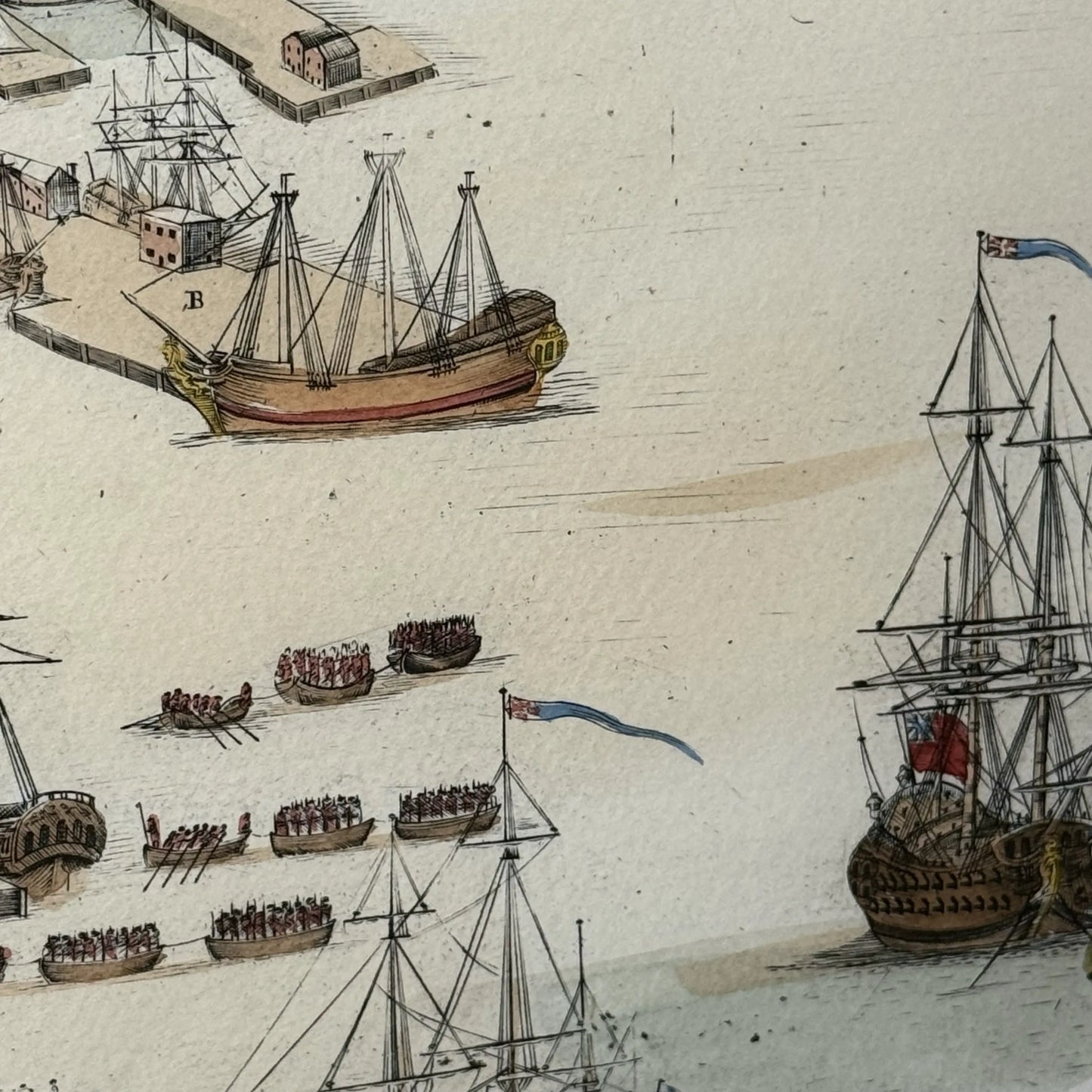 The Paul Revere Portfolio — Framed prints from the original plates — Limited edition — #35