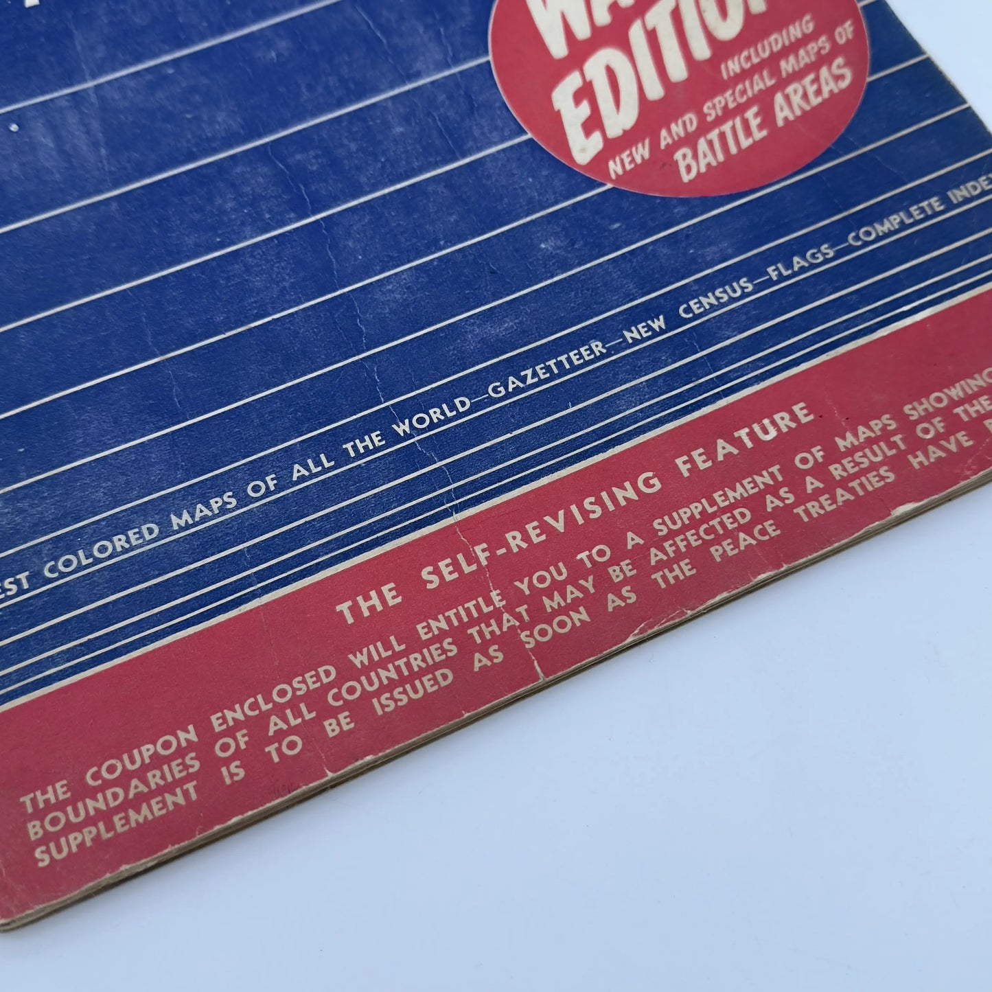 Hammond's Self-Revising World Atlas and Gazetteer—War Edition