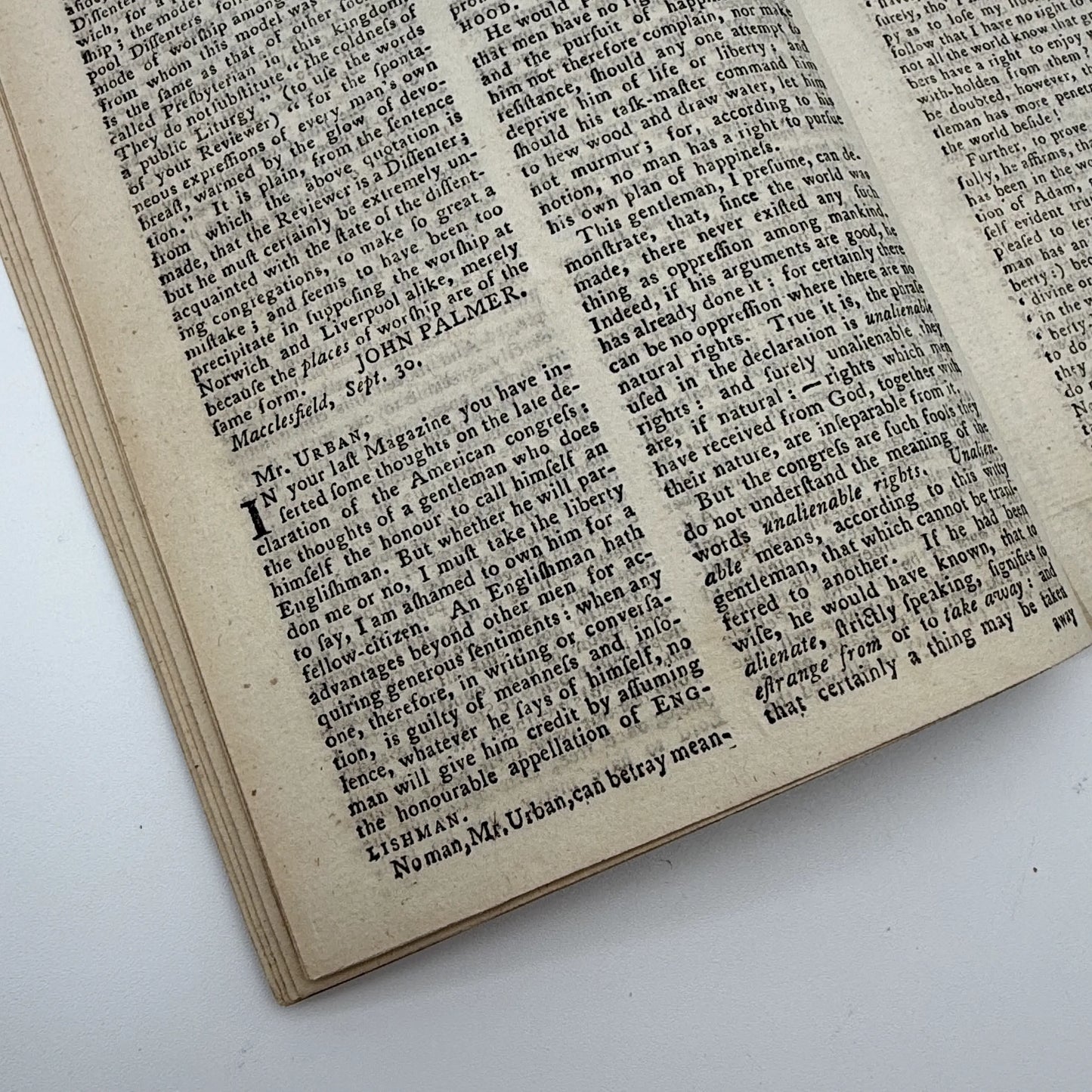 1776 Gentleman's Magazine for October and Supplement for the Year 1776, with folding map Illustrating the late Engagement in Long Island
