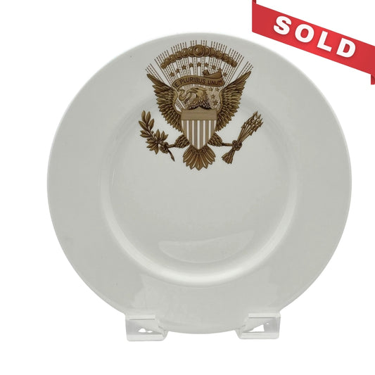Nelson Rockefeller Vice Presidential Seal Plate — 1976