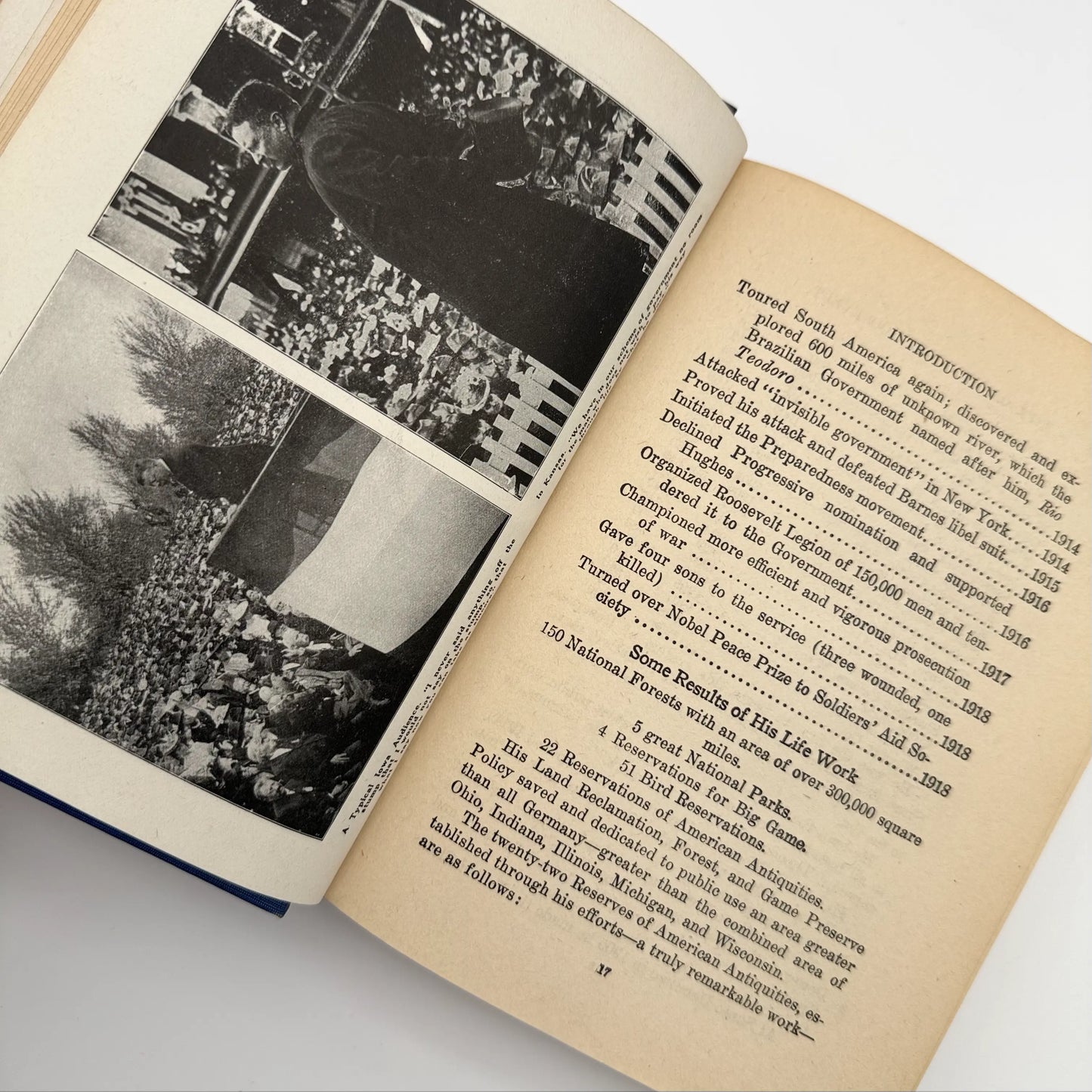 "The Life and Work of Theodore Roosevelt" by Thomas H. Russell — First edition — 1919