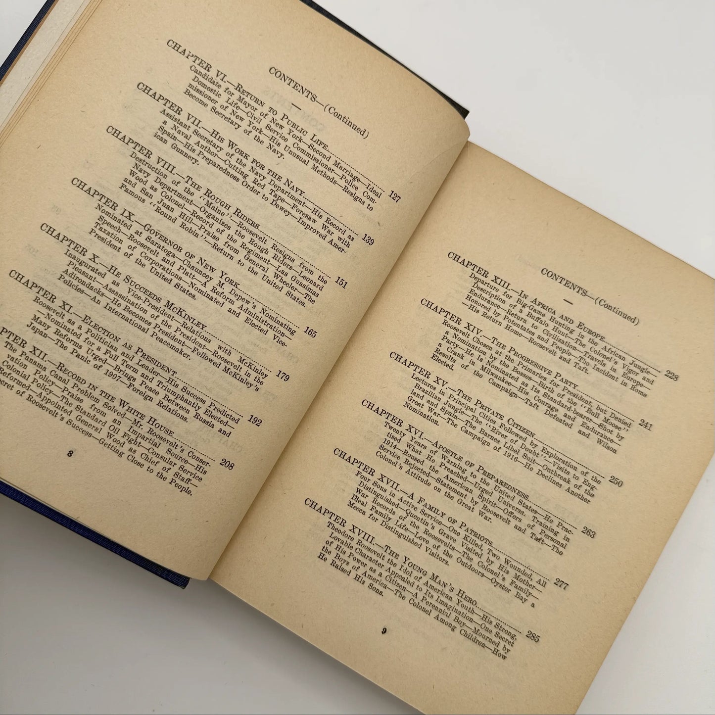 "The Life and Work of Theodore Roosevelt" by Thomas H. Russell — First edition — 1919