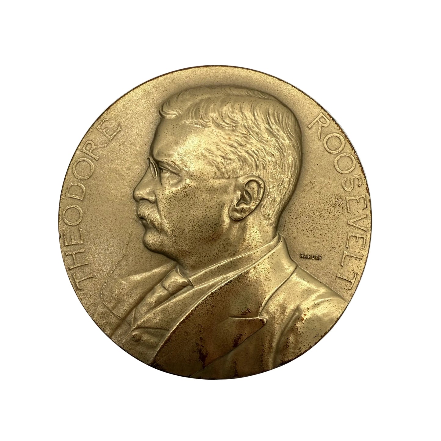 Teddy Roosevelt Second Inaugural Medal with original case and insert