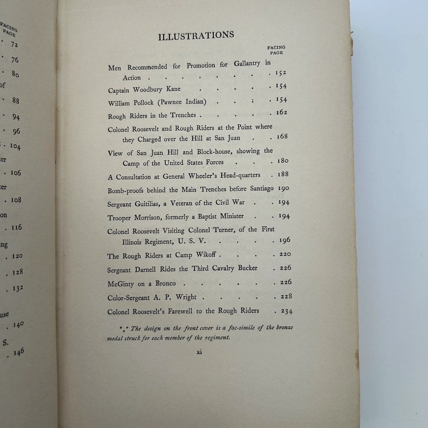 Theodore Roosevelt's "The Rough Riders"— First edition — 1899