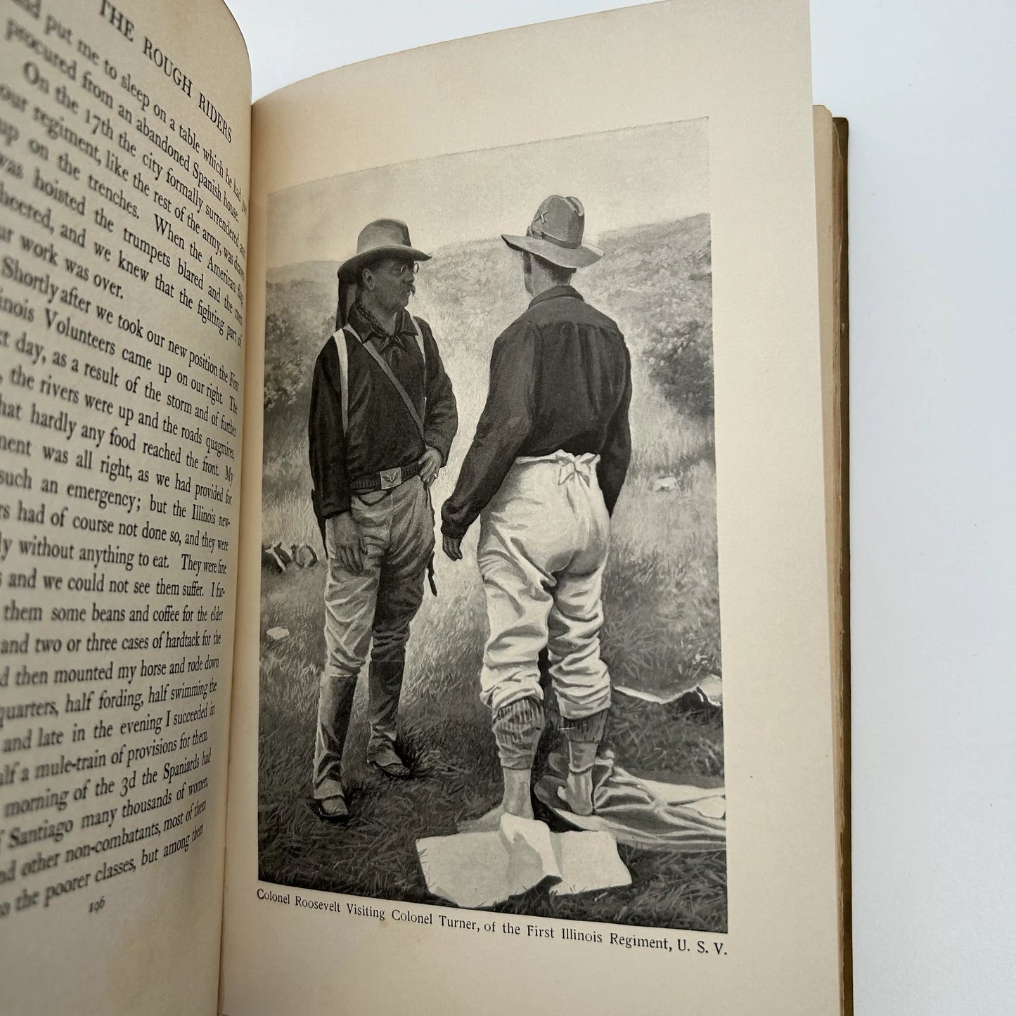 Theodore Roosevelt's "The Rough Riders"— First edition — 1899