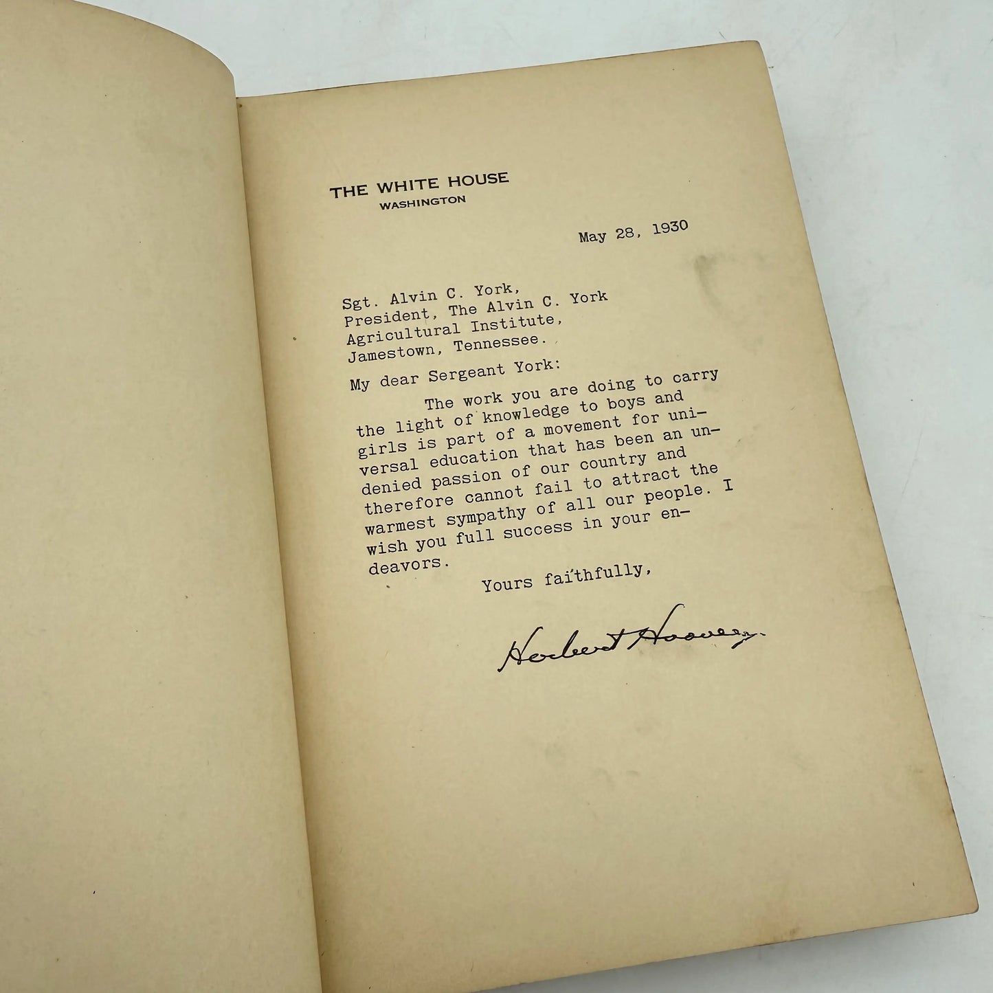 "Sergeant York — Last of the Long Hunters" by Tom Skeyhill — 1930