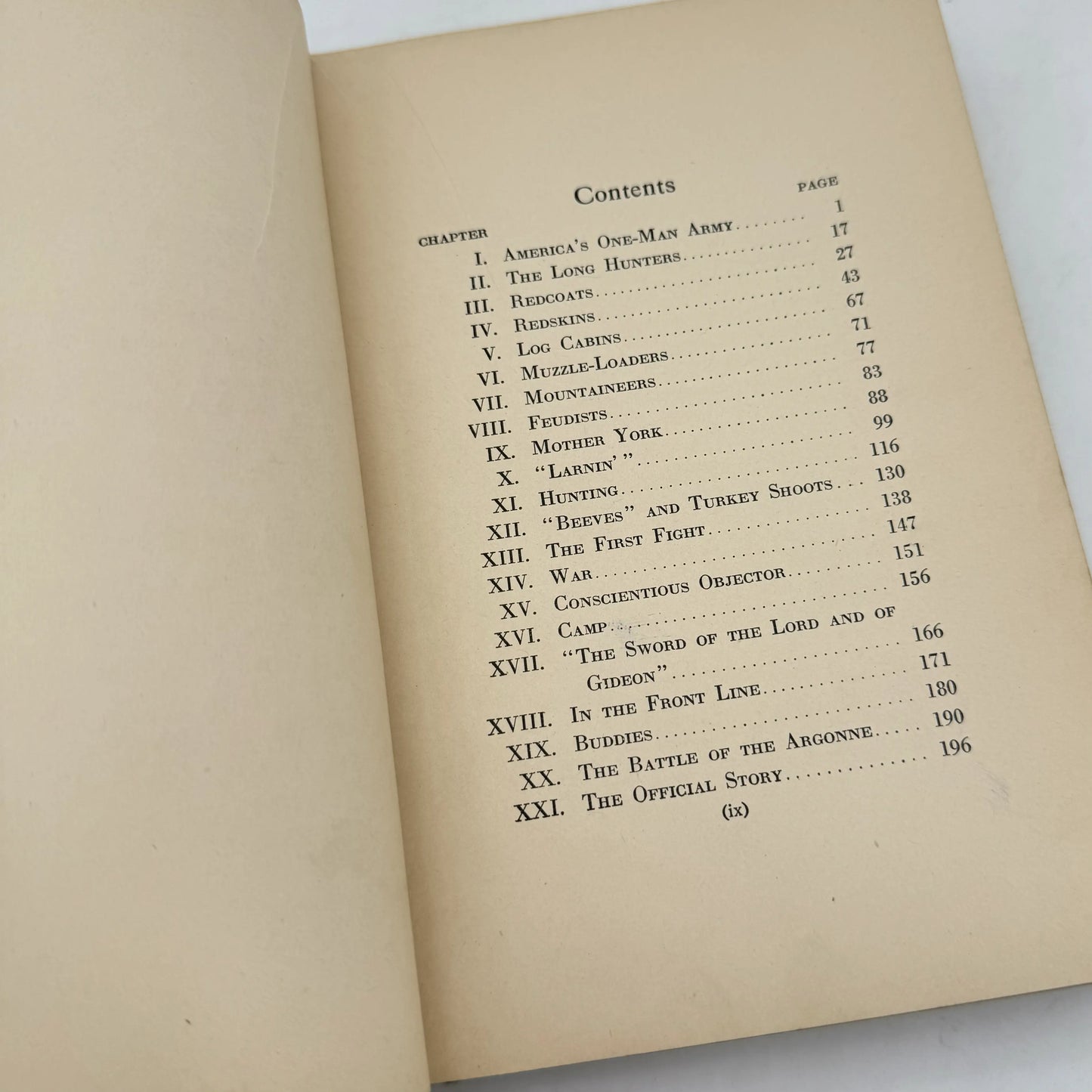 "Sergeant York — Last of the Long Hunters" by Tom Skeyhill — 1930