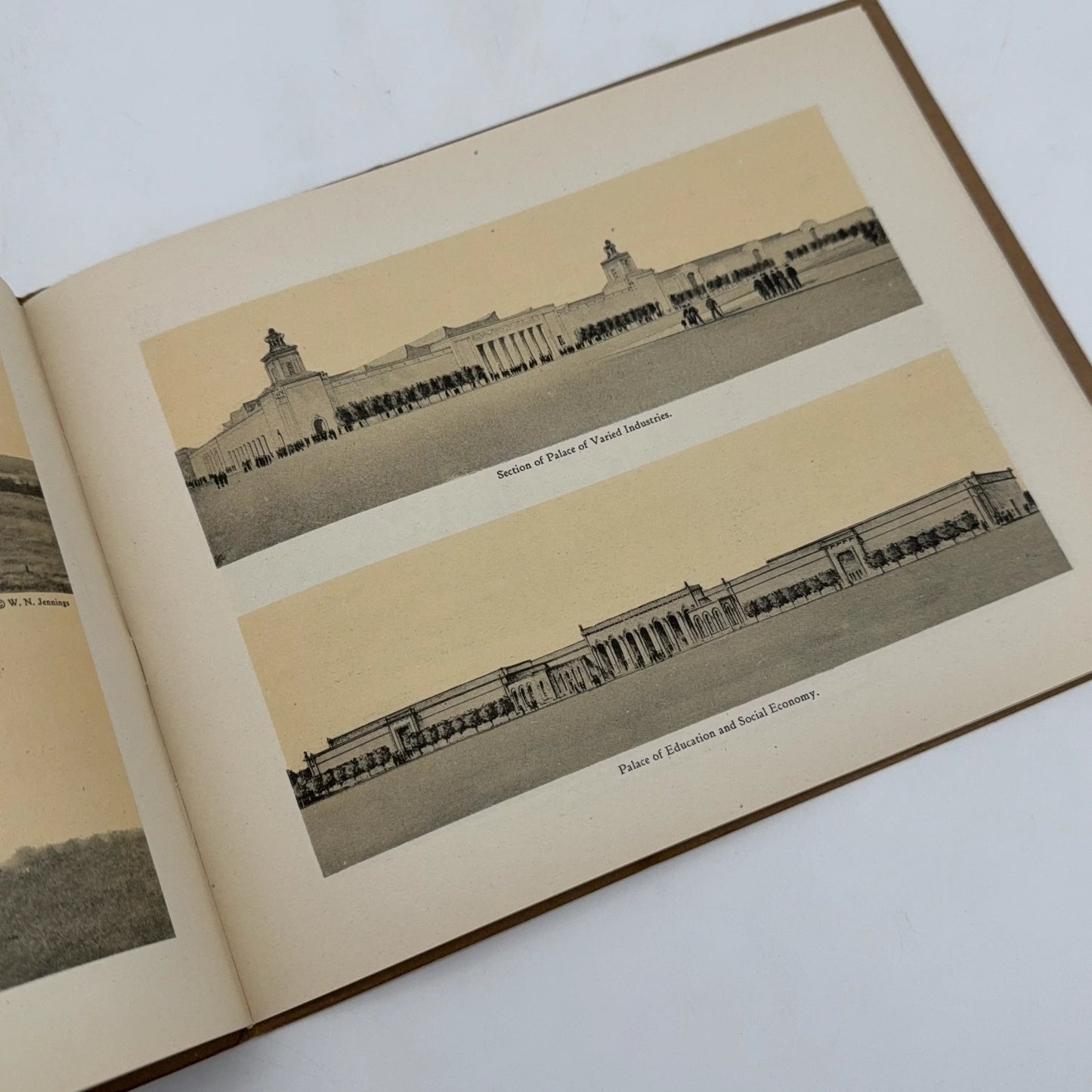 1926 Sesqui-Centennial Internationl Expo Souvenir View Book
