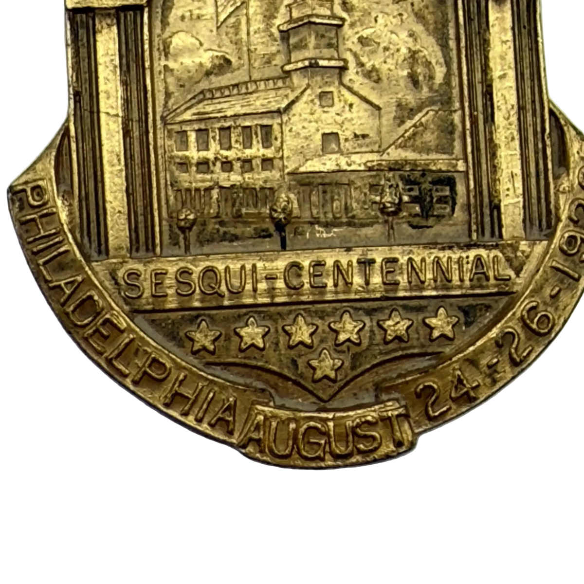 Souvenir medal and fob made for the Sesqui-Centennial International Exhibition — 1926