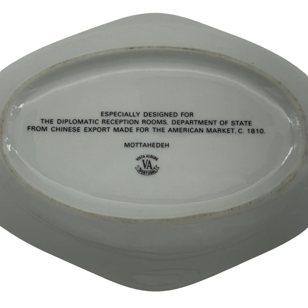 The Diplomatic Reception Rooms, Department of State Mottahedeh Small Dish with Eagle