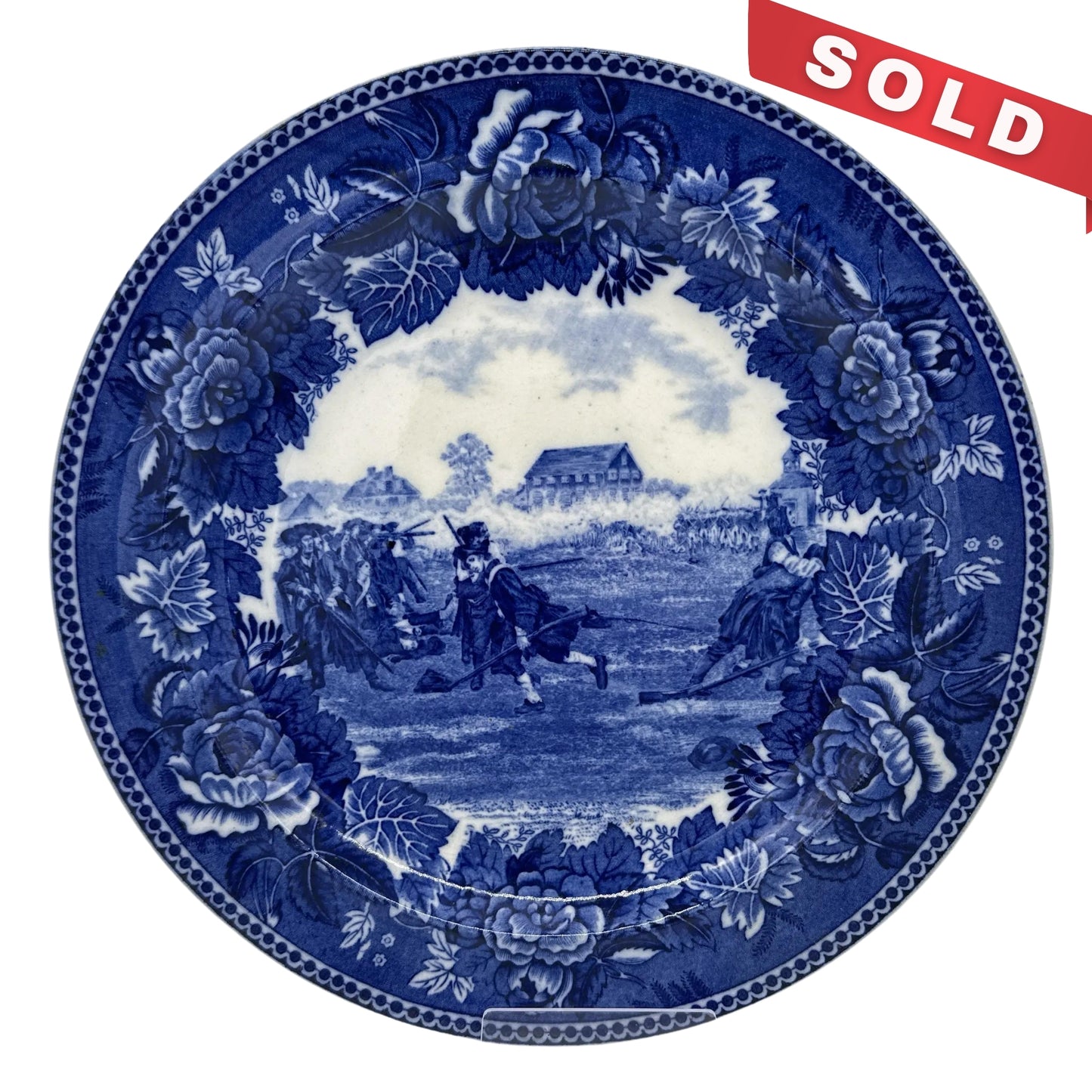 Historical plates from Staffordshire and Wedgwood