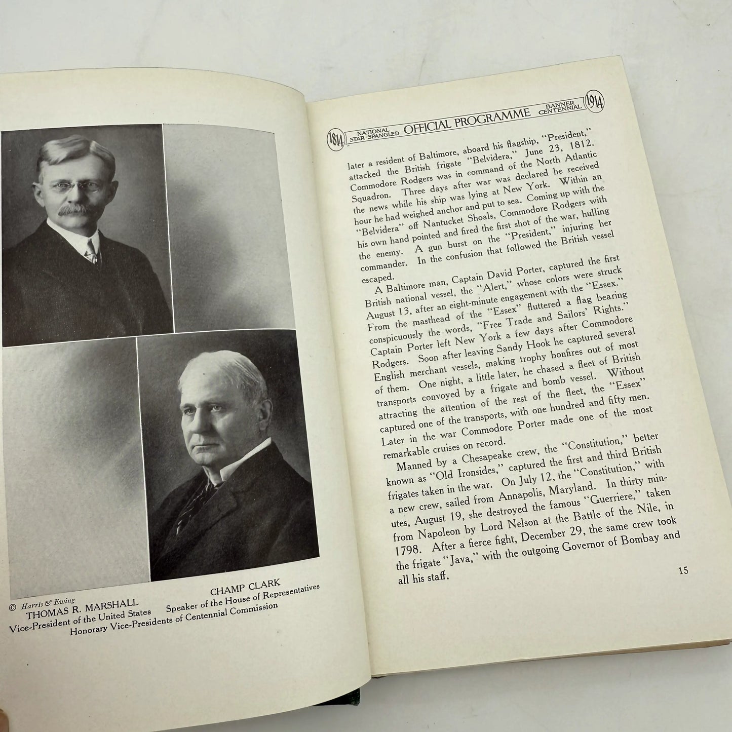 National Star Spangled Banner Centennial — Official Program and the Story of Baltimore
