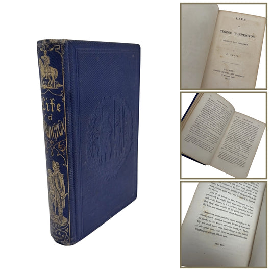 "Life of George Washington for Children" by E. Cecil — 1860