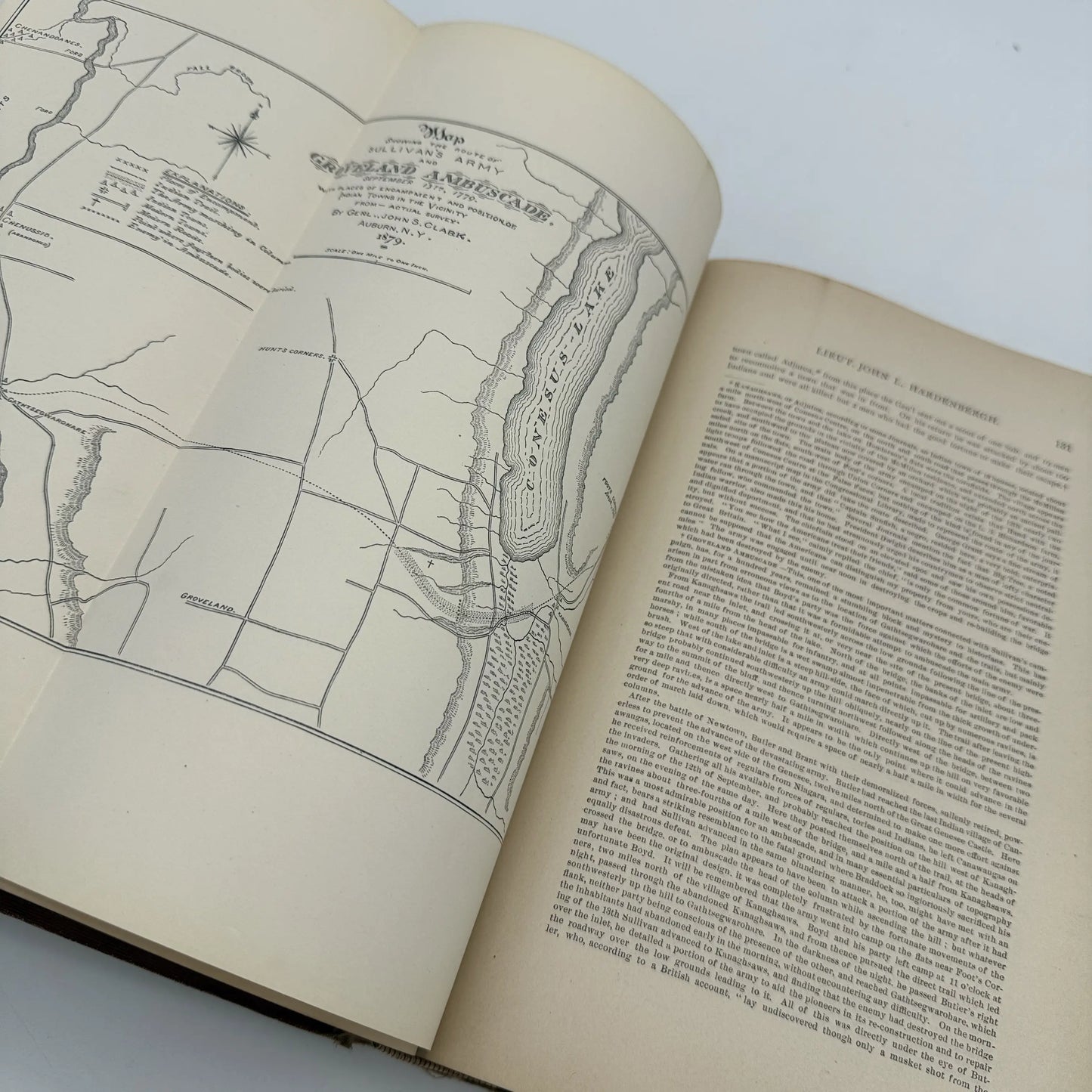 General John Sullivan’s Indian Expedition in 1779 — Frederick Cook —  First edition