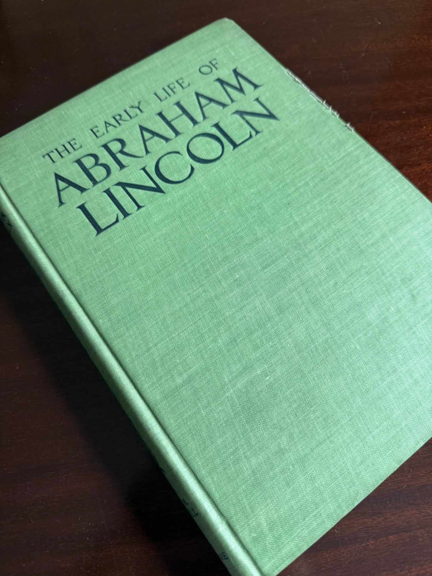 "The Early Life of Abraham Lincoln" by Ida Tarbell — 1896
