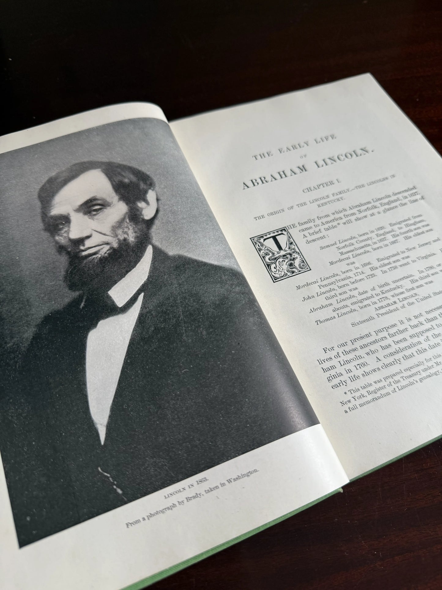 "The Early Life of Abraham Lincoln" by Ida Tarbell — 1896