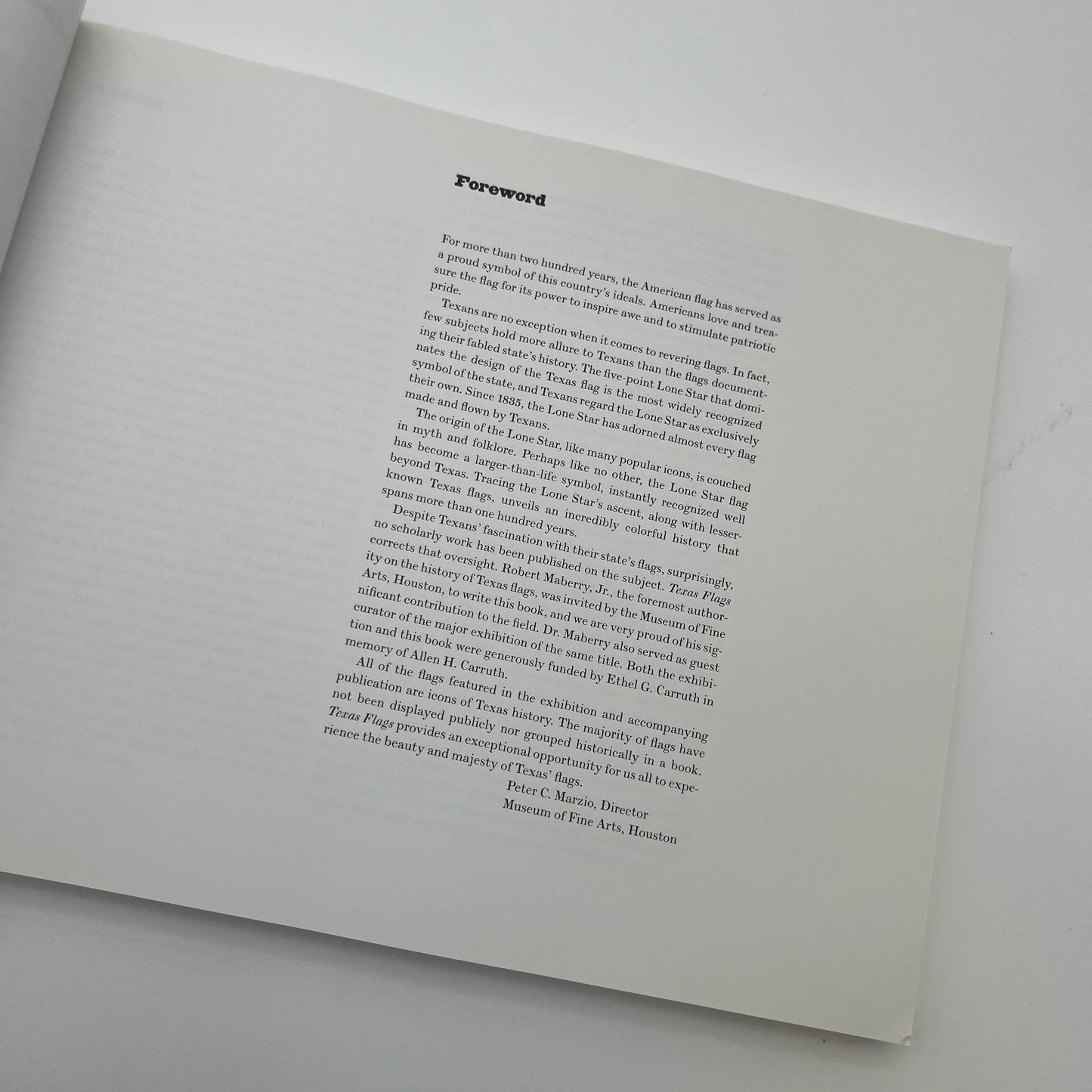 "Texas Flags"— Published in association with the Museum of Fine Arts, Houston