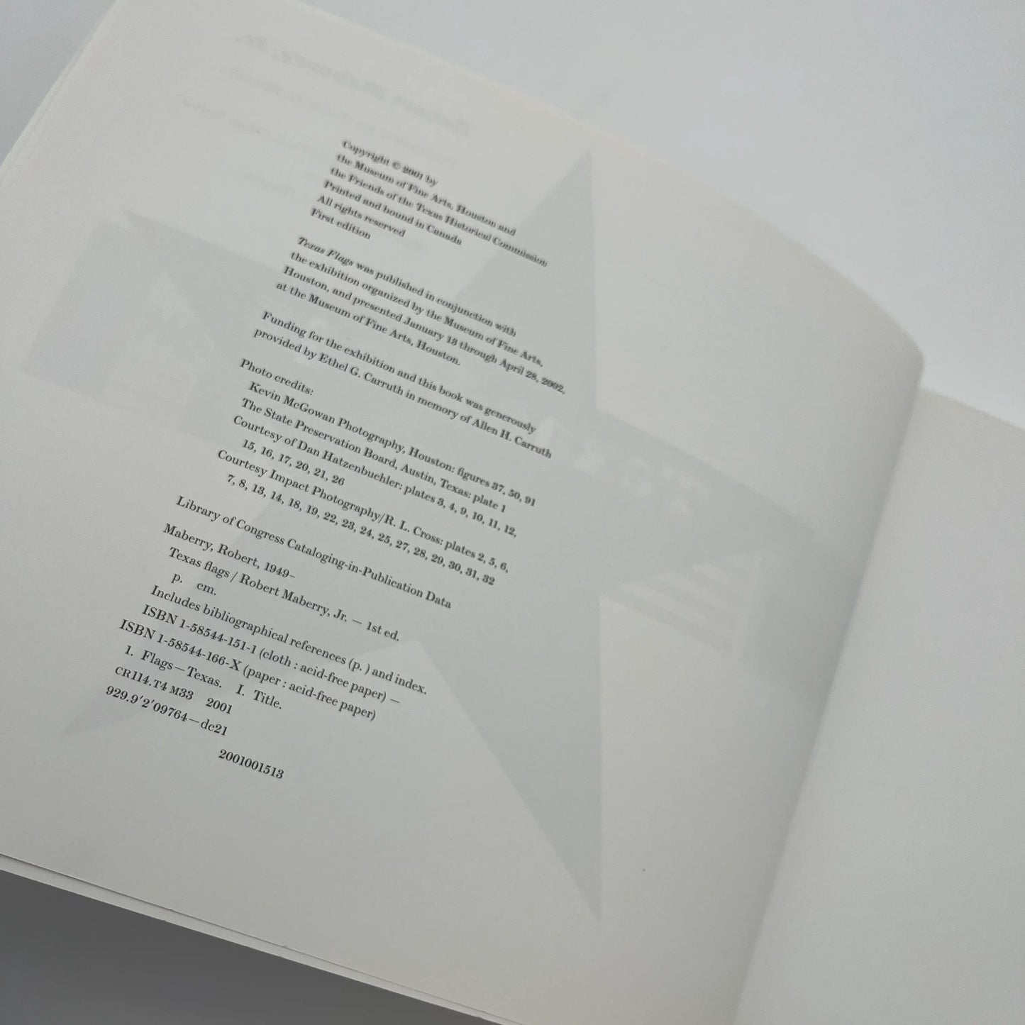 "Texas Flags"— Published in association with the Museum of Fine Arts, Houston