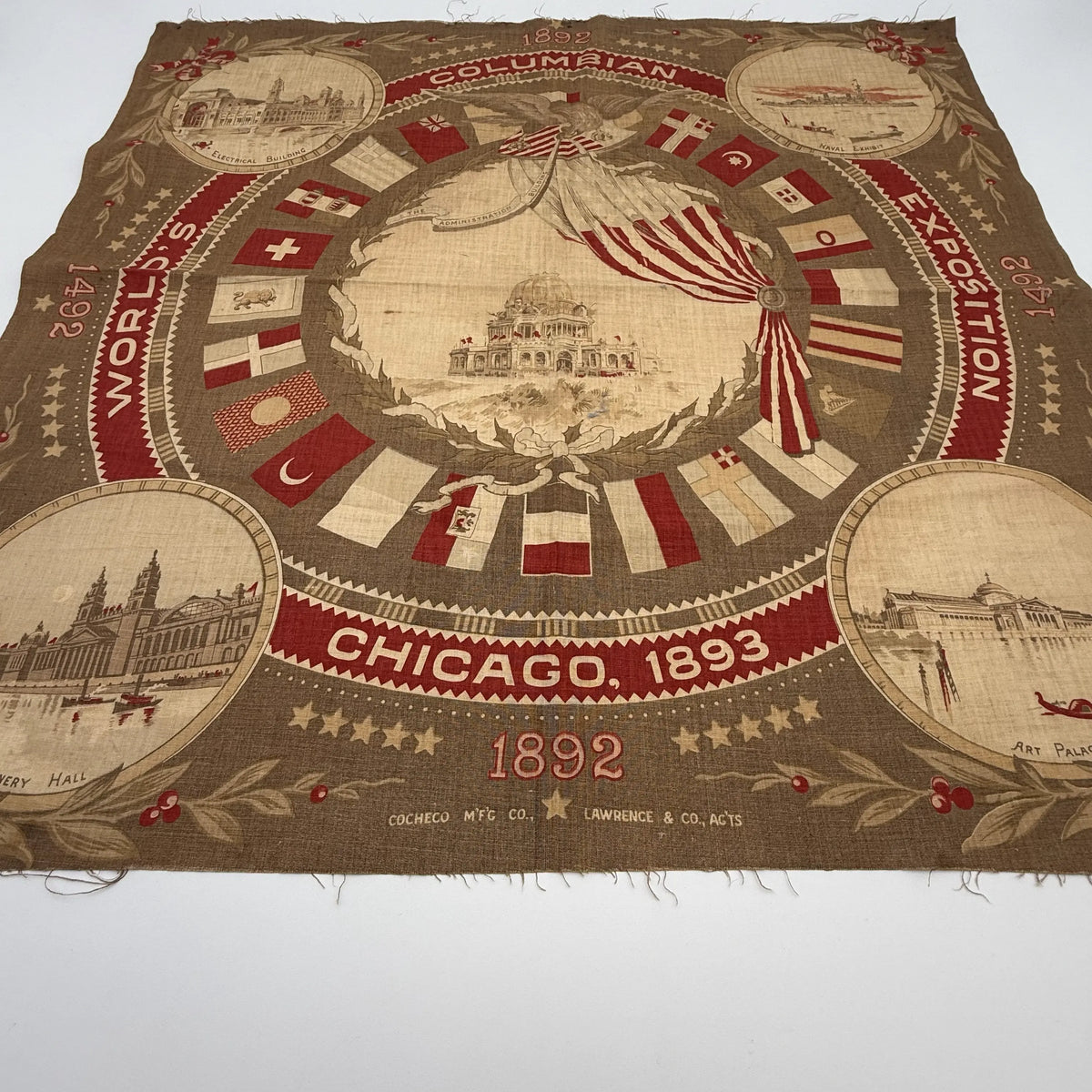 Textiles from Expositions and World's Fairs from 1889 to 1915