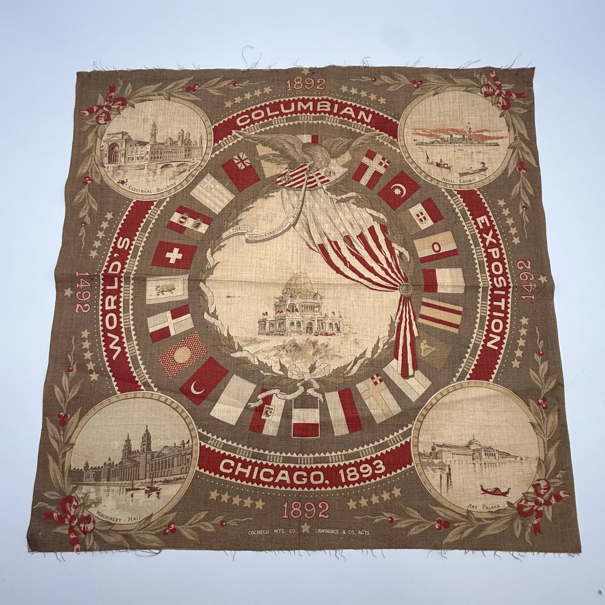 Textiles from Expositions and World's Fairs from 1889 to 1915
