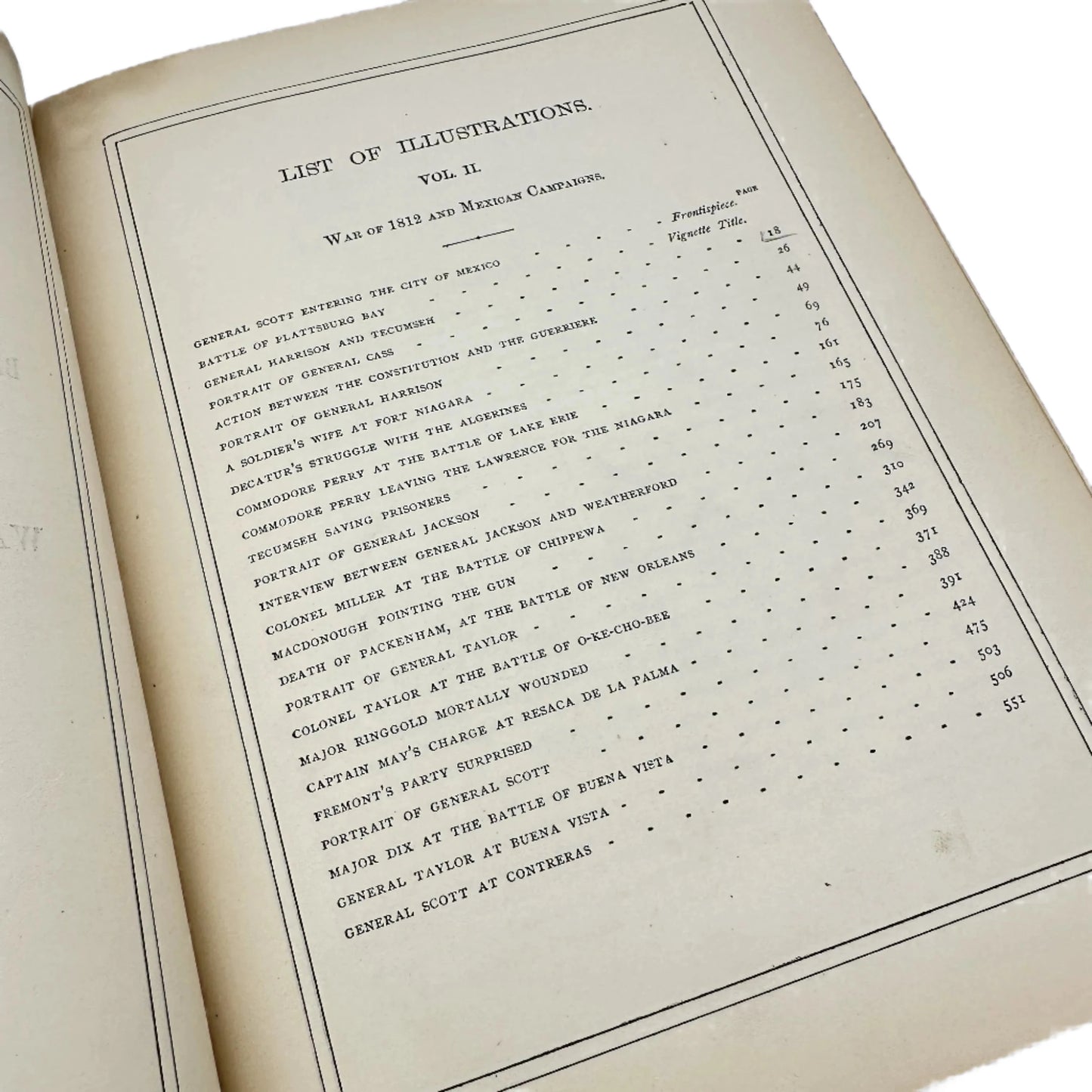 1878 "The Battles of America by Sea and Land: Volume II:  War of 1812 and Mexican War" by Robert Tomes