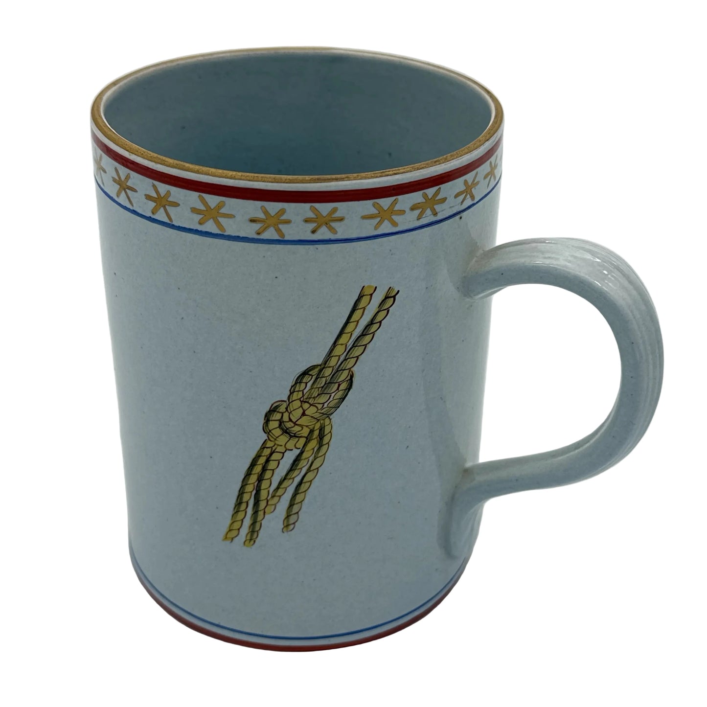 Hand-painted limited edition mug from Mottahedeh with picture of The George Washington — #81 of 150