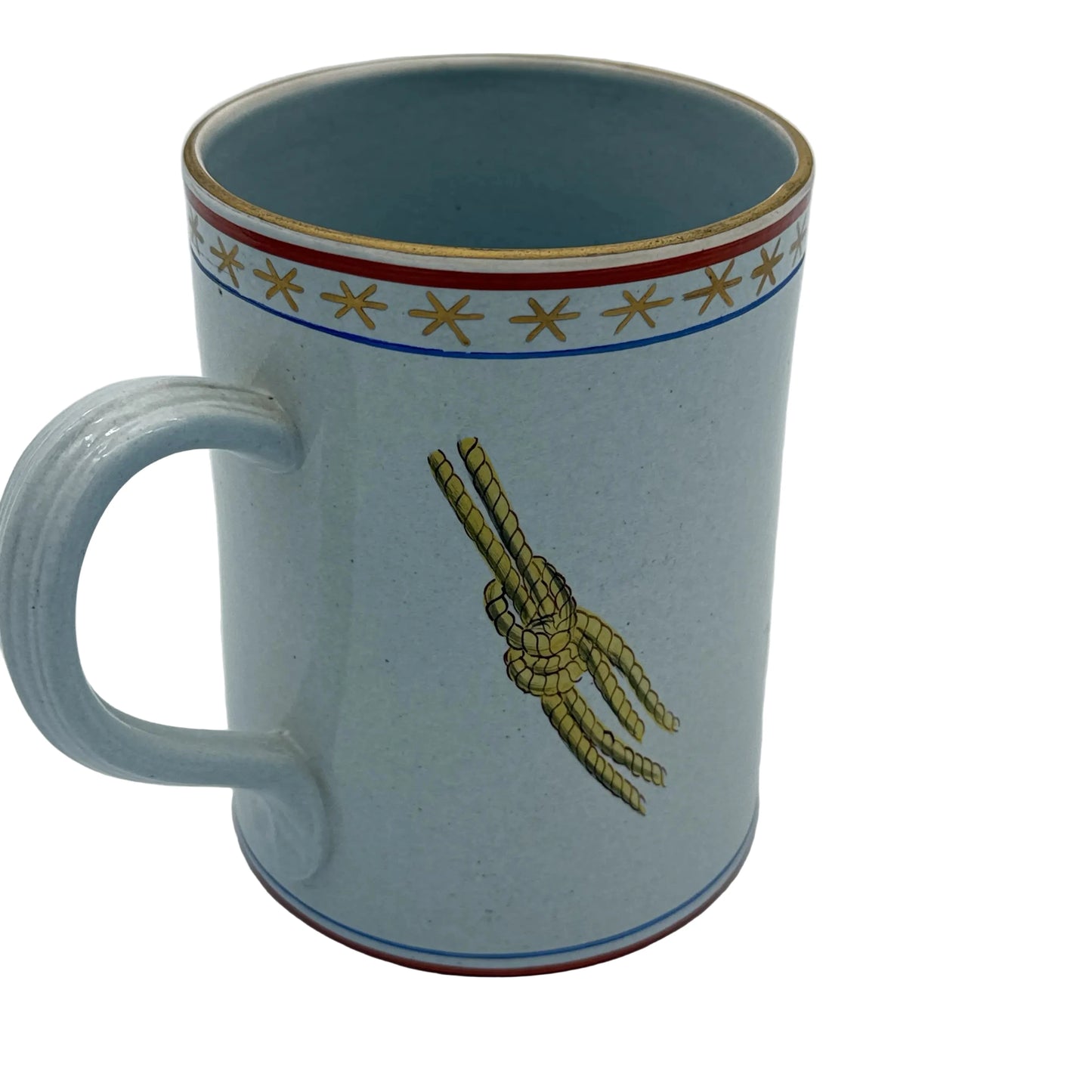 Hand-painted limited edition mug from Mottahedeh with picture of The George Washington — #81 of 150