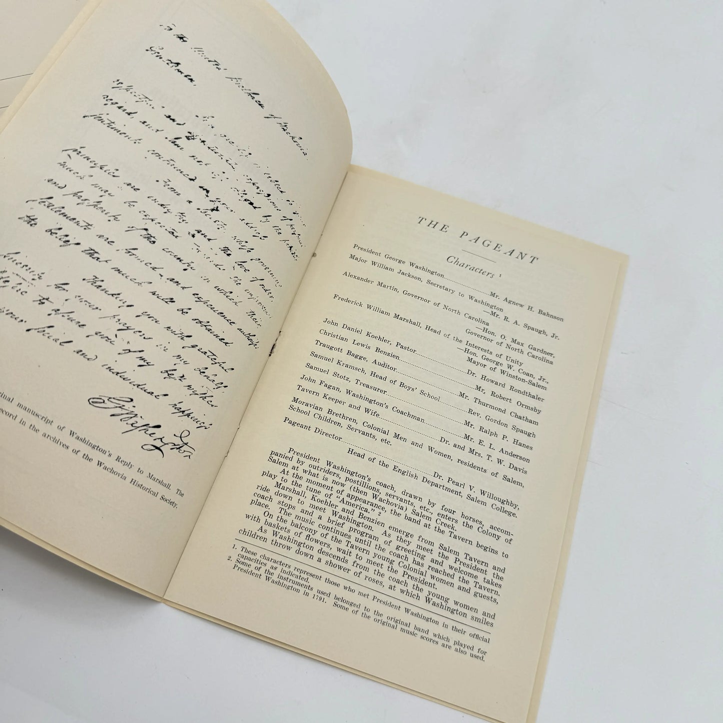 Three Publications related to George Washington