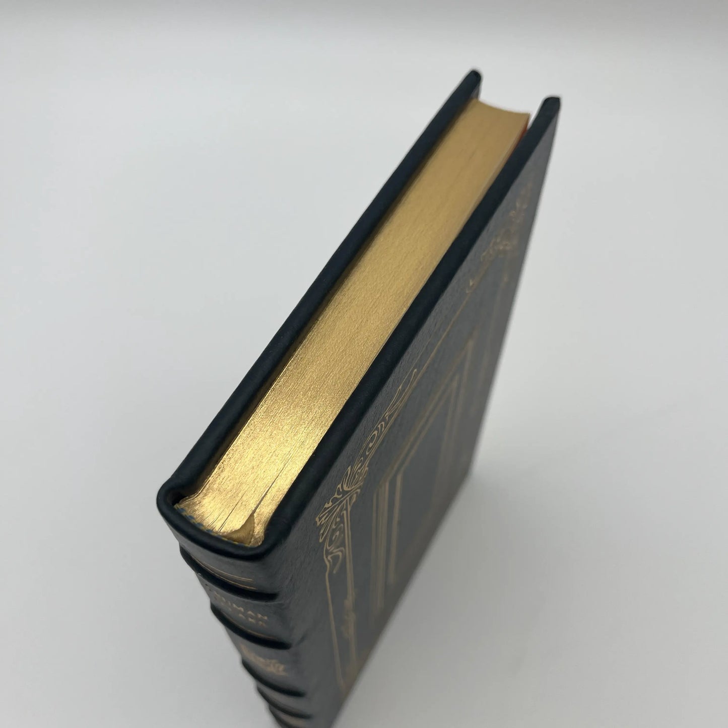 Four-volume set of Harry S. Truman Autobiography and Speeches — Leather-bound, gilt-edged Easton Press Edition