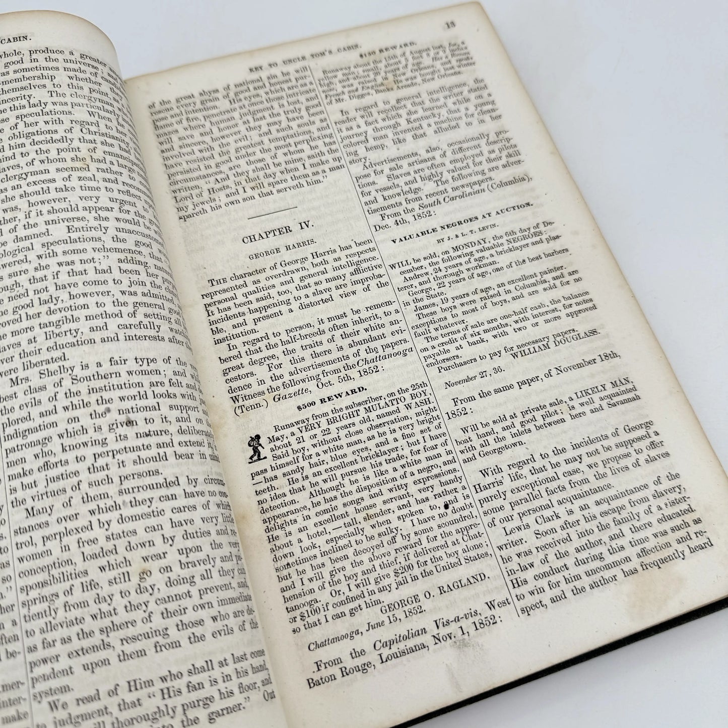 A Key to Uncle Tom's Cabin — 1853 — First edition