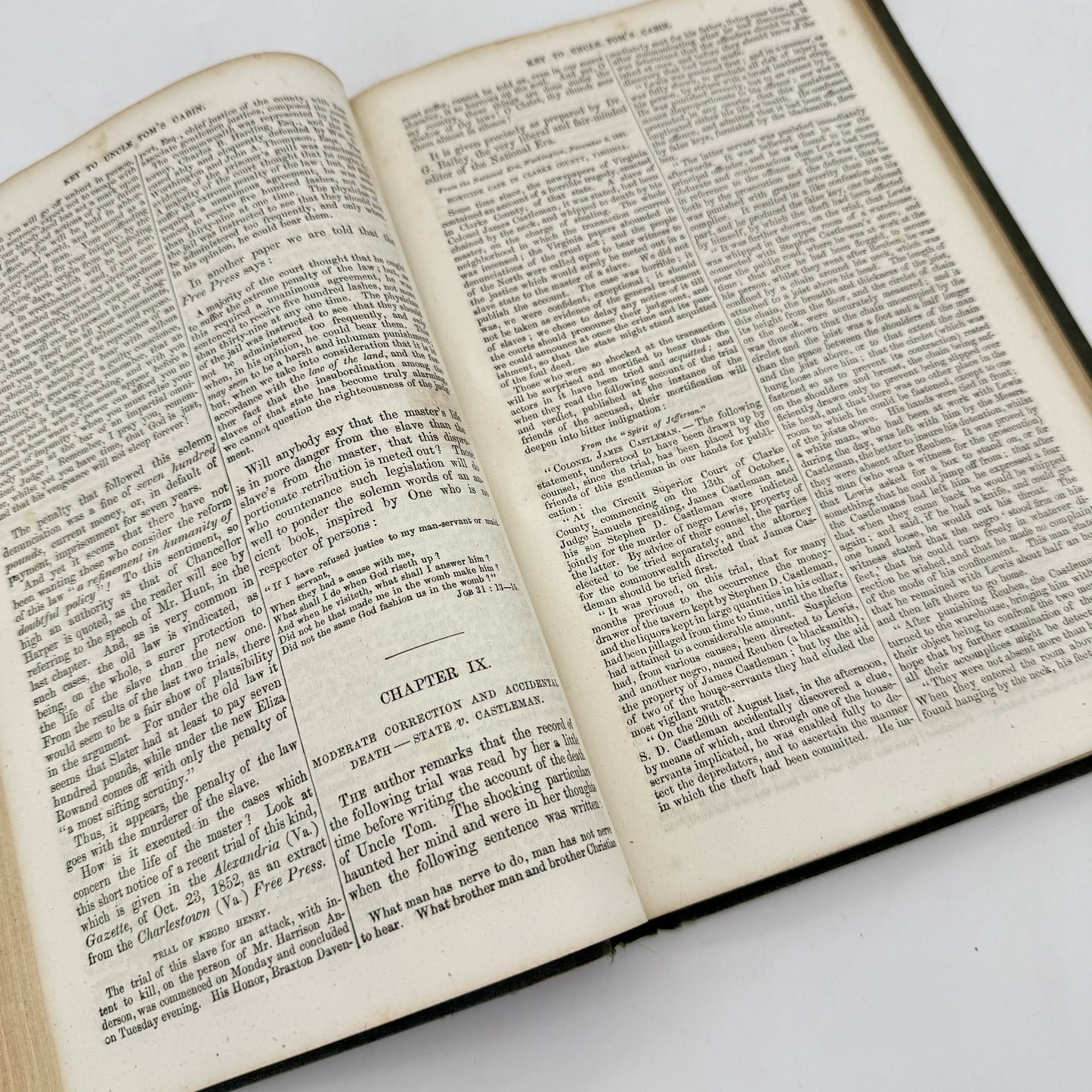 A Key to Uncle Tom's Cabin — 1853 — First edition