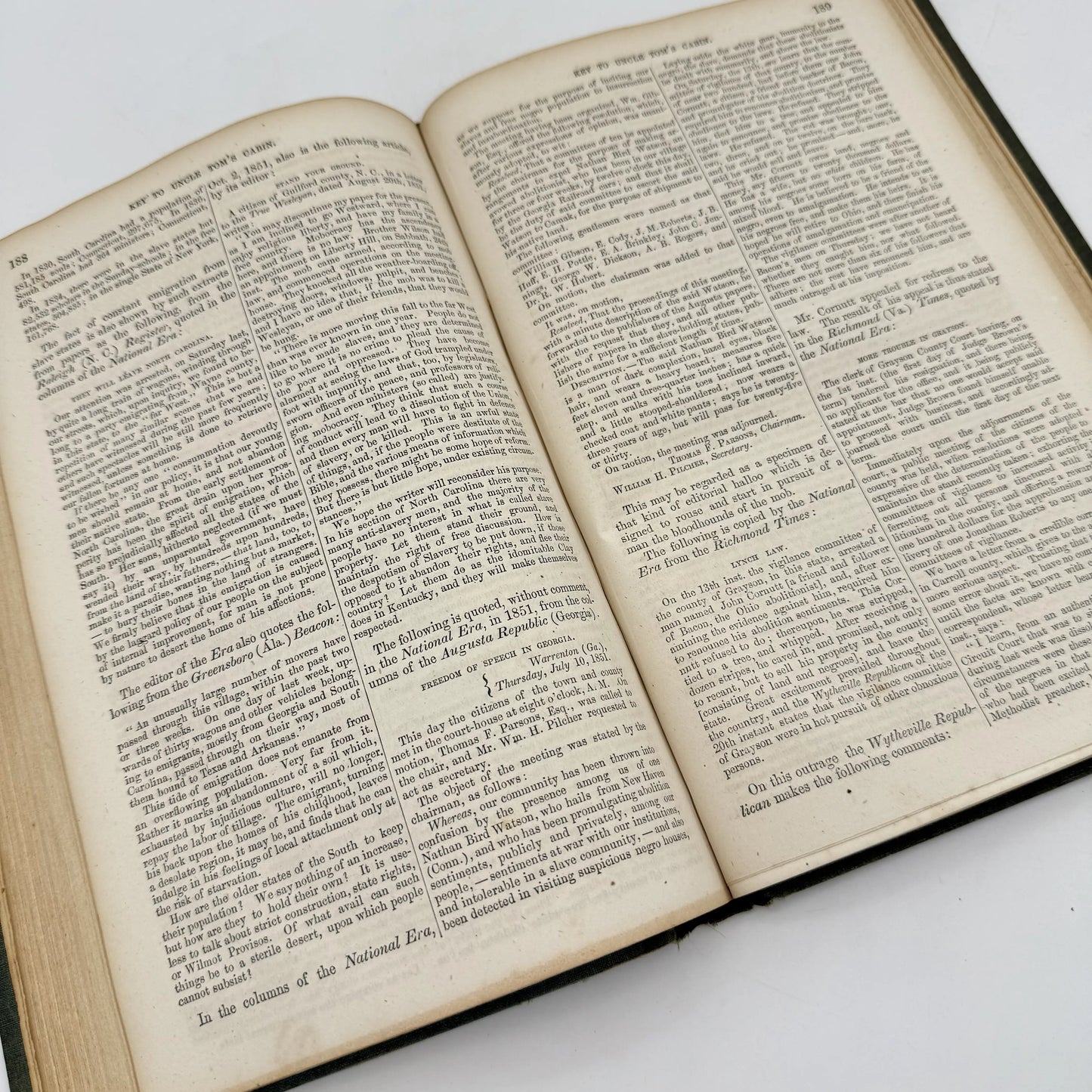 A Key to Uncle Tom's Cabin — 1853 — First edition